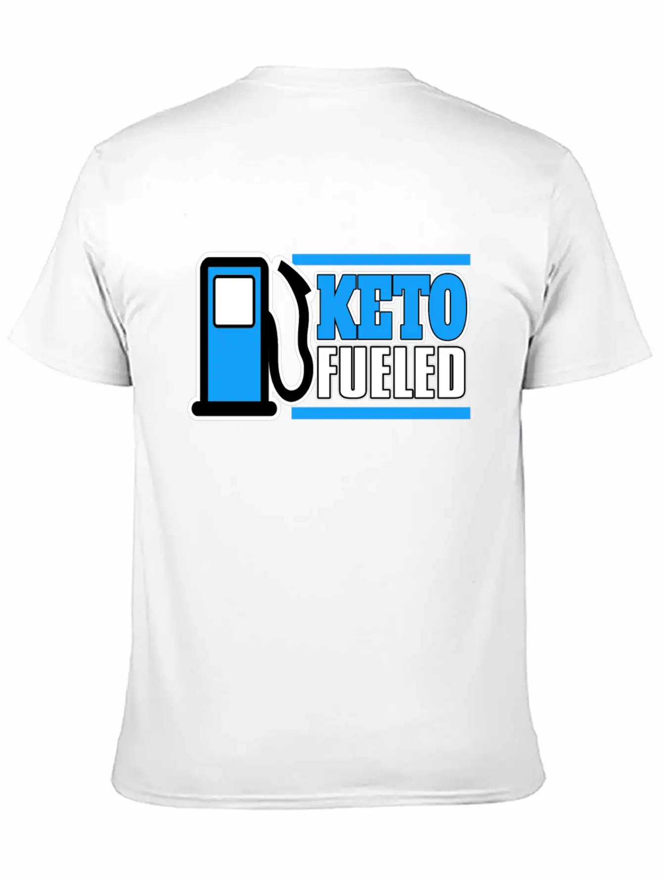 Keto Fueled LCHF Diet Kentones Low Carb High Fat Unisex Casual T-Shirt – Clean Design For Daily Comfort