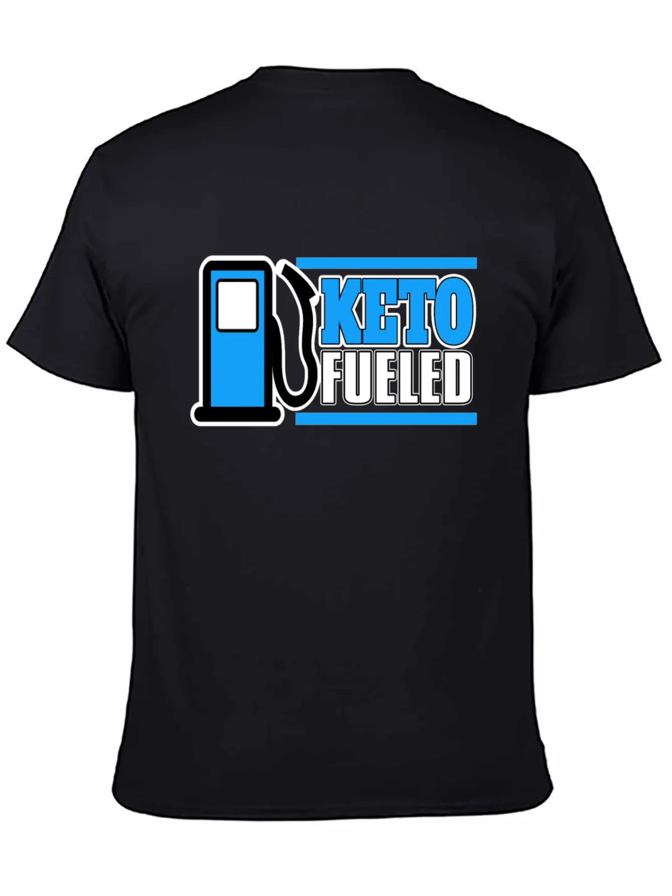 Keto Fueled LCHF Diet Kentones Low Carb High Fat Unisex Casual T-Shirt – Clean Design For Daily Comfort