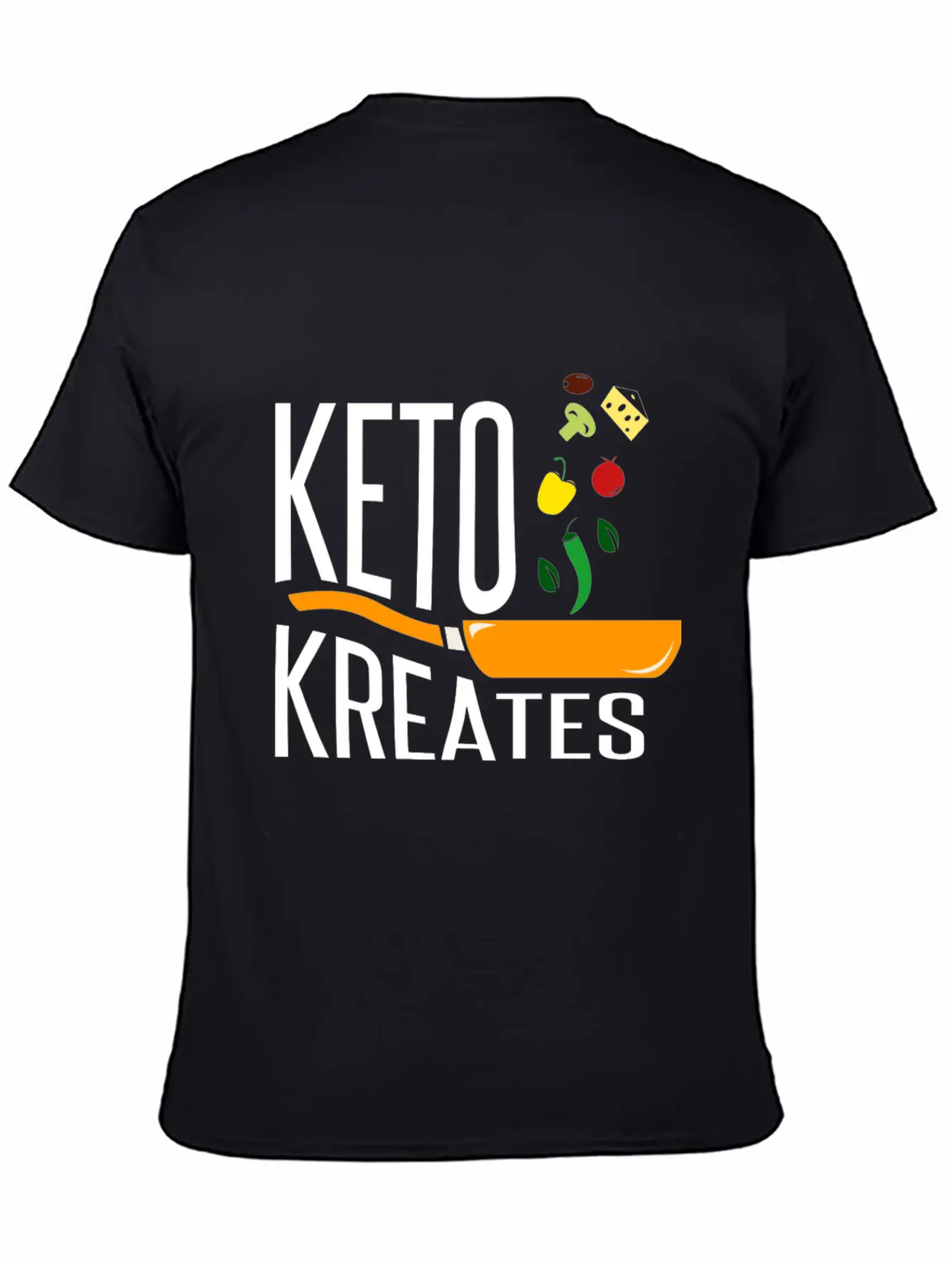 Keto Kreates Timeless Short Sleeve Tee – Comfy And Minimalist Design