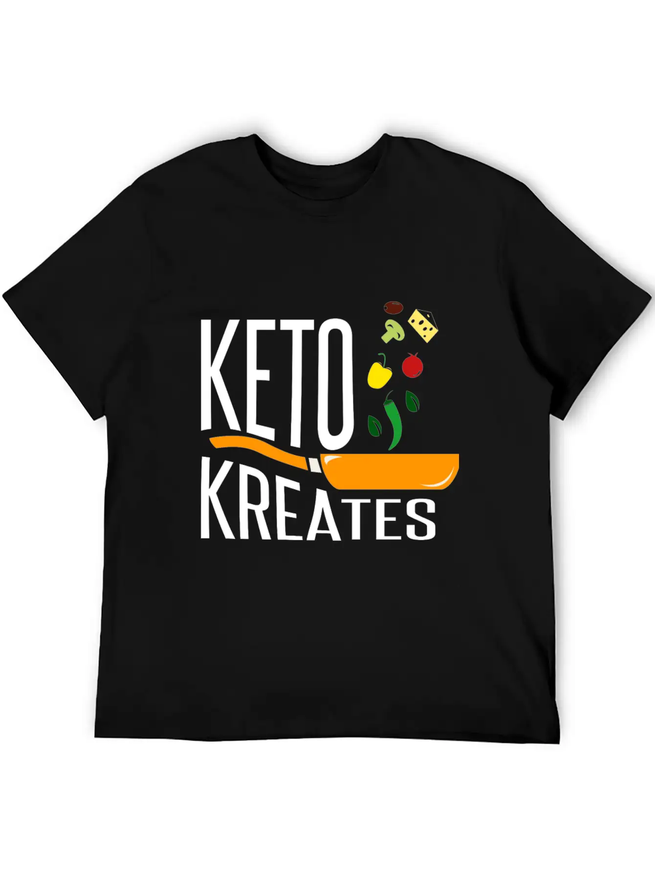 Keto Kreates Timeless Short Sleeve Tee – Comfy And Minimalist Design