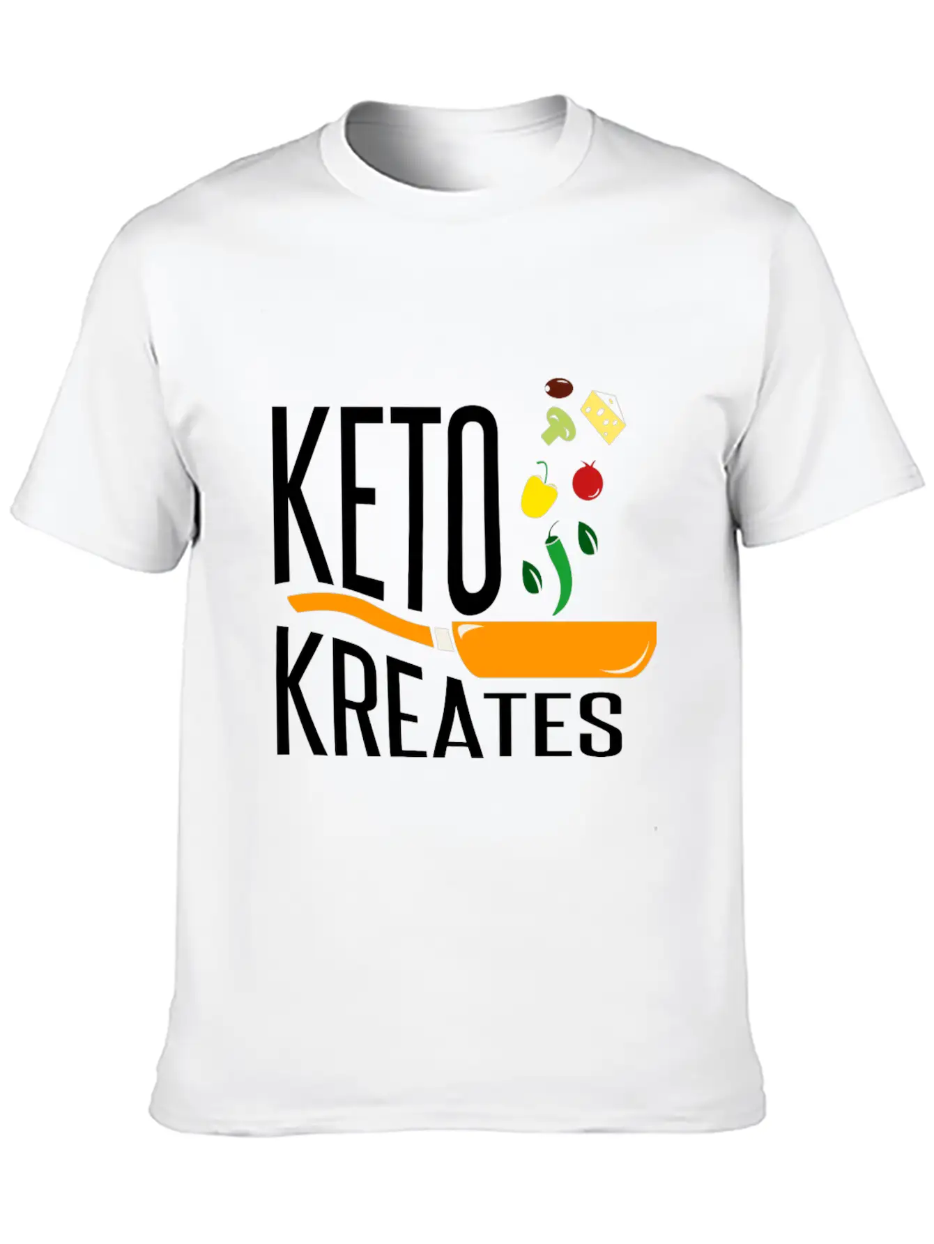 Keto Kreates Timeless Short Sleeve Tee – Comfy And Minimalist Design