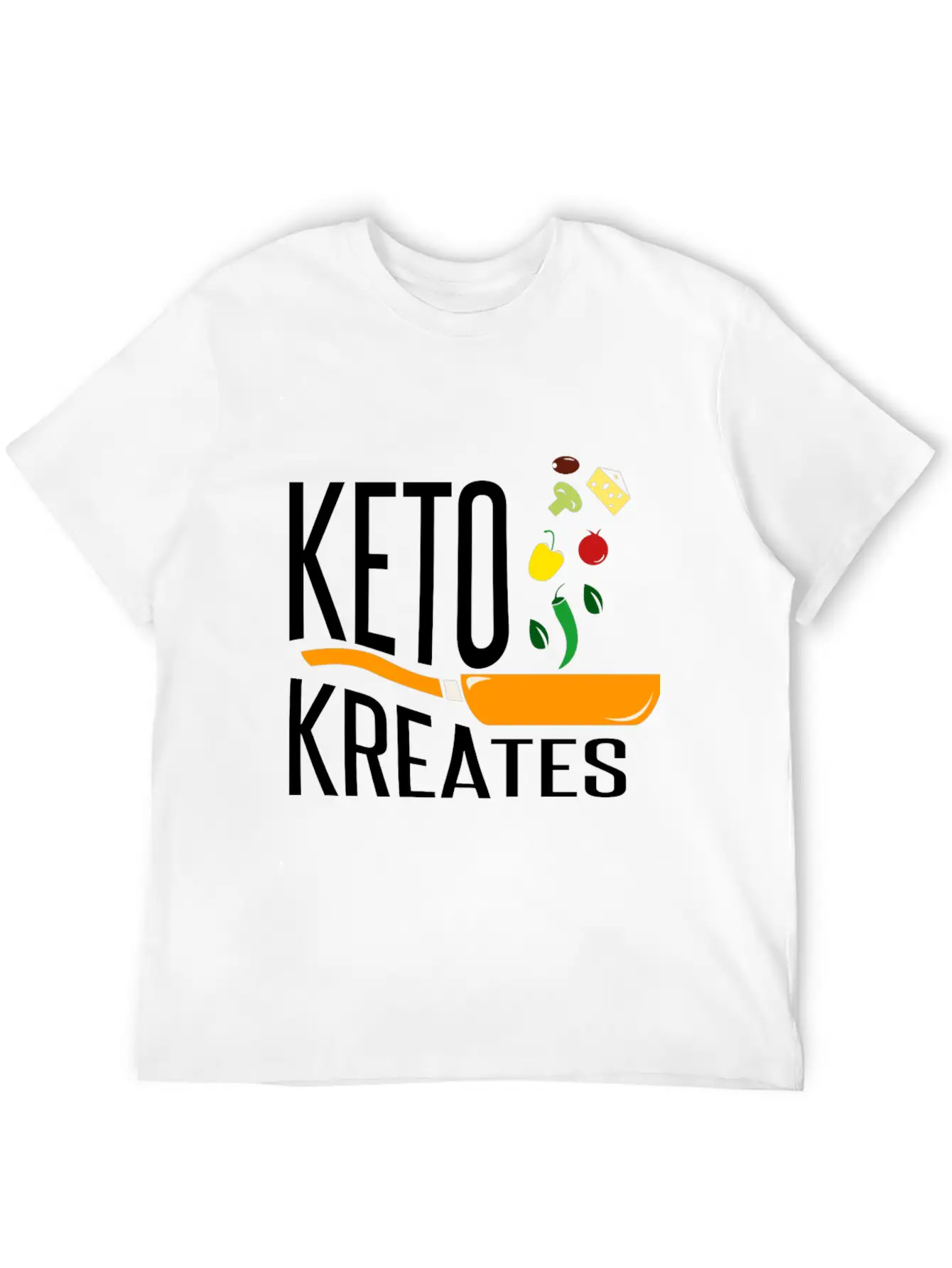 Keto Kreates Timeless Short Sleeve Tee – Comfy And Minimalist Design