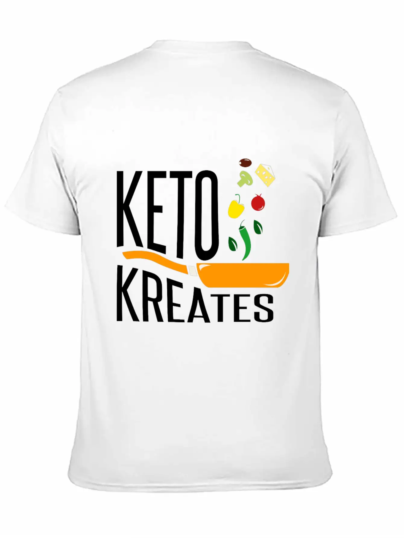 Keto Kreates Timeless Short Sleeve Tee – Comfy And Minimalist Design