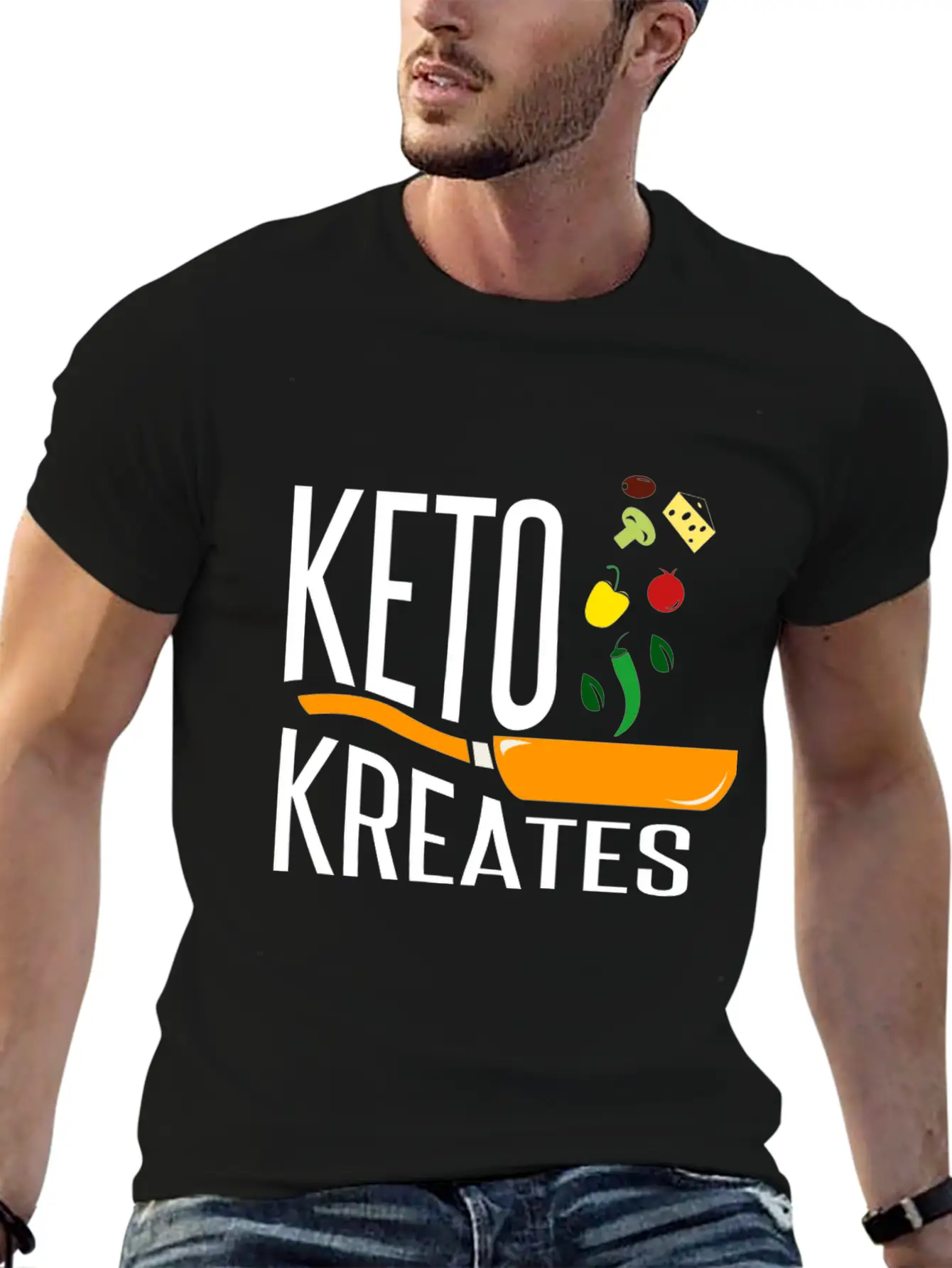 Keto Kreates Timeless Short Sleeve Tee – Comfy And Minimalist Design