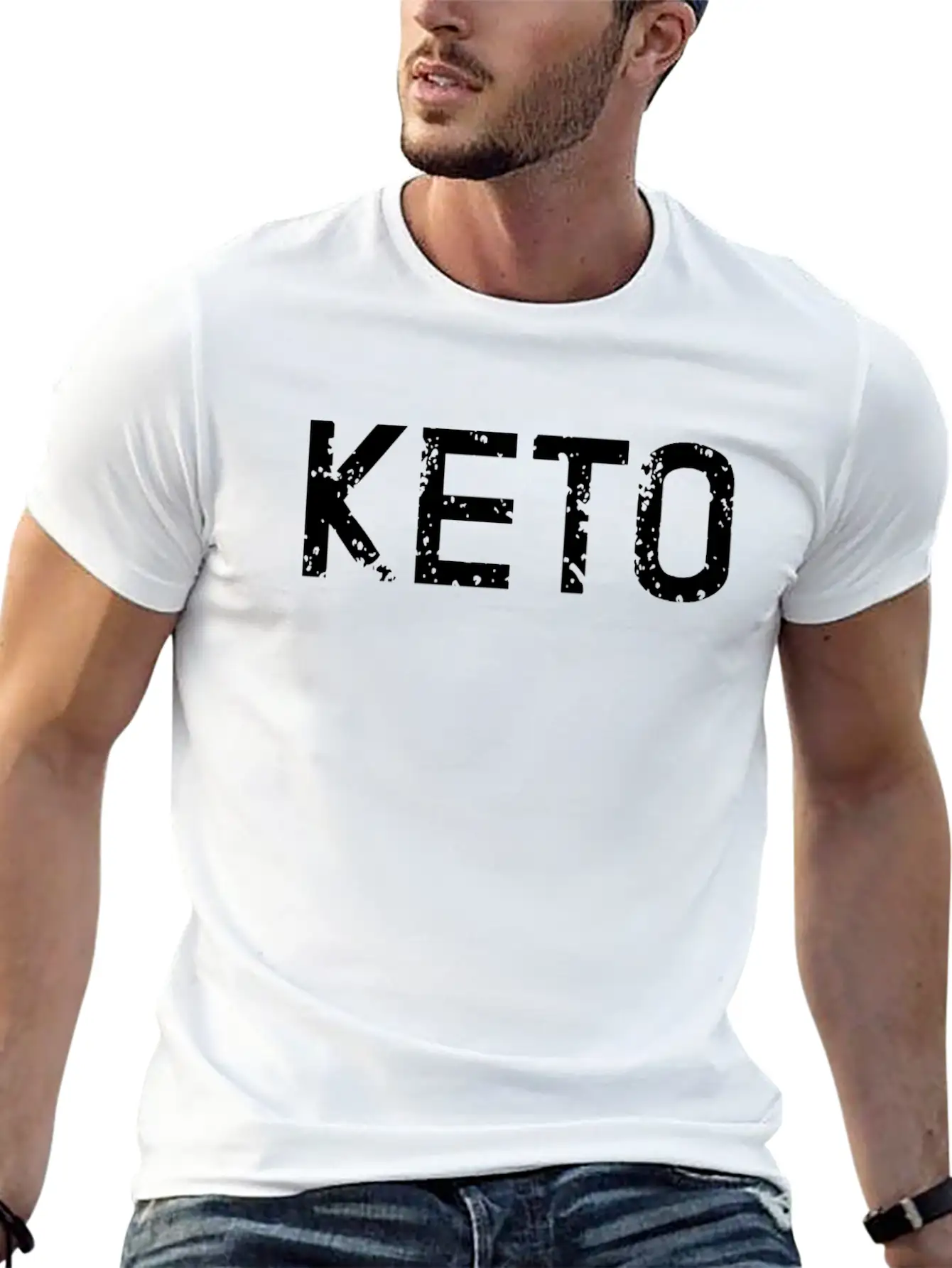 KETO Unisex Short Sleeve Soft Cotton T-Shirt – Casual Everyday Wear