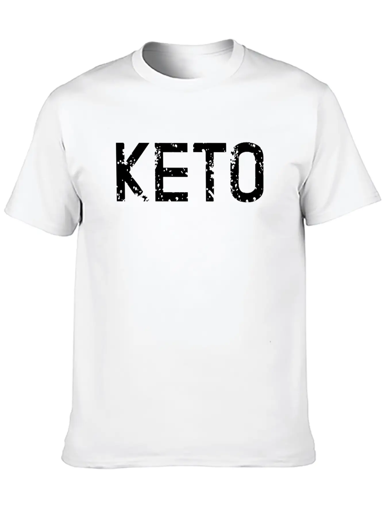 KETO Unisex Short Sleeve Soft Cotton T-Shirt – Casual Everyday Wear