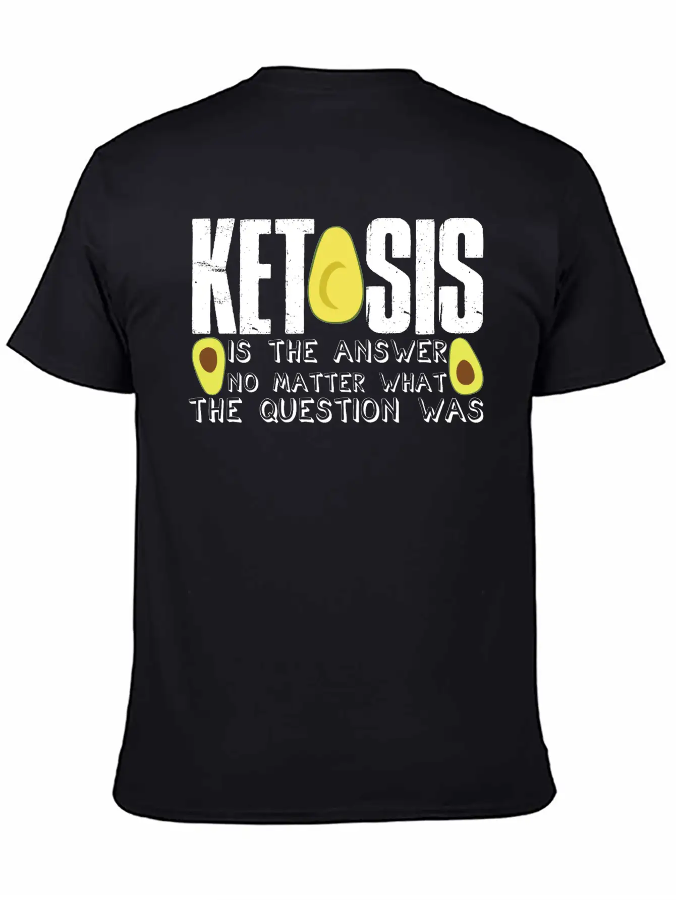 Ketogenic Diet Joke Keto Ketosis Weight Loss Diets Basic Graphic T-Shirt – Daily Comfort In Soft Cotton