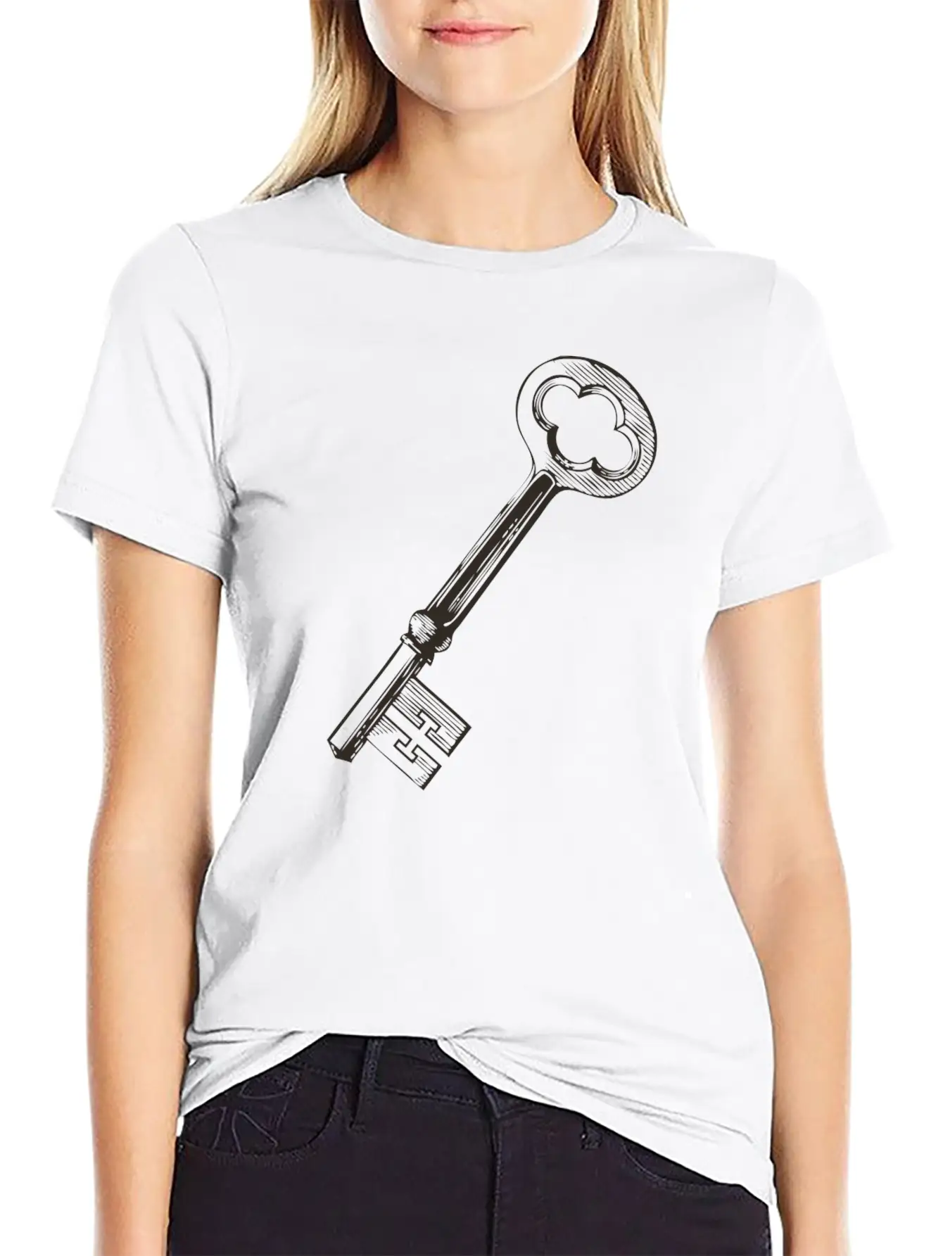 Key Basic Graphic T-Shirt – Daily Comfort In Soft Cotton