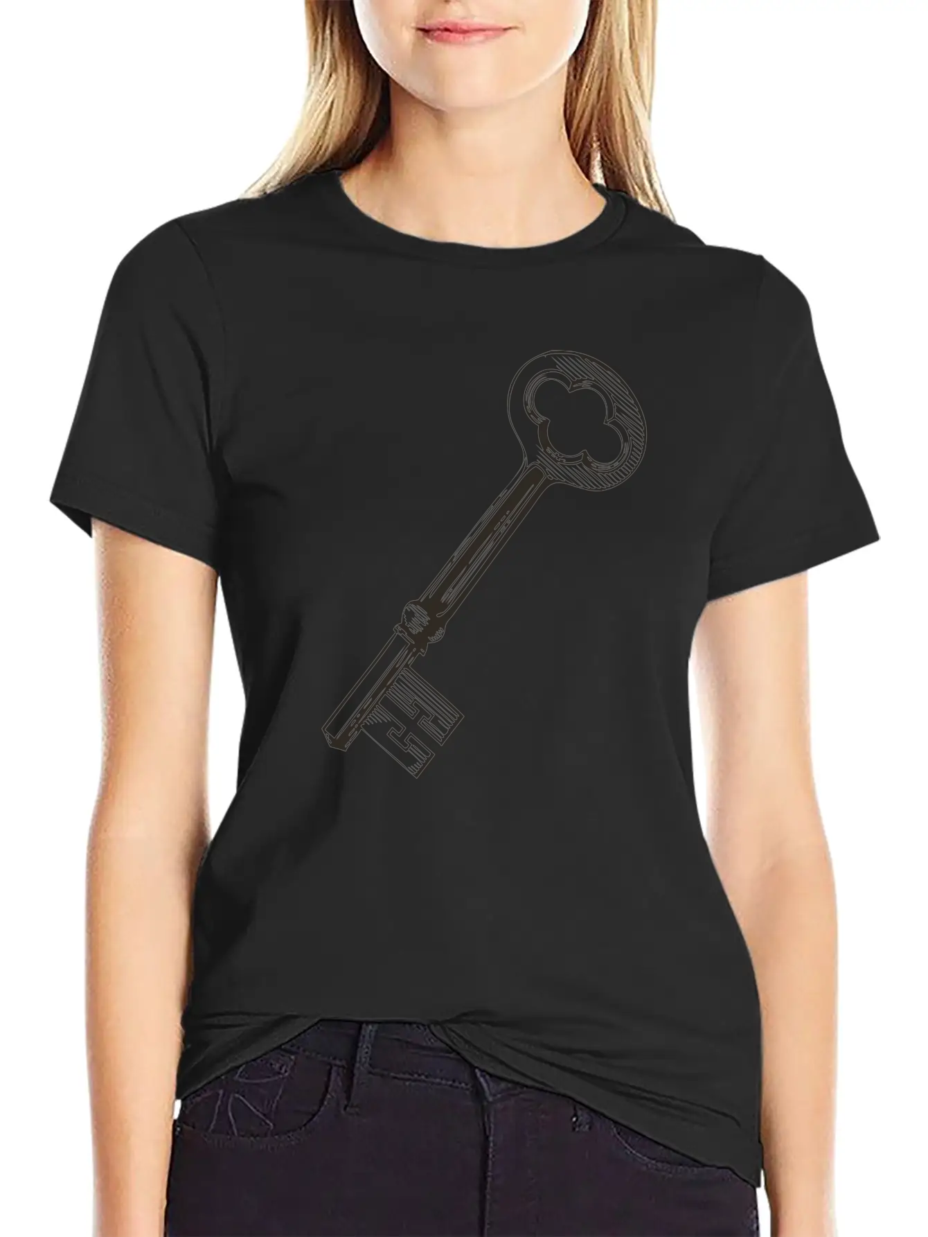Key Basic Graphic T-Shirt – Daily Comfort In Soft Cotton