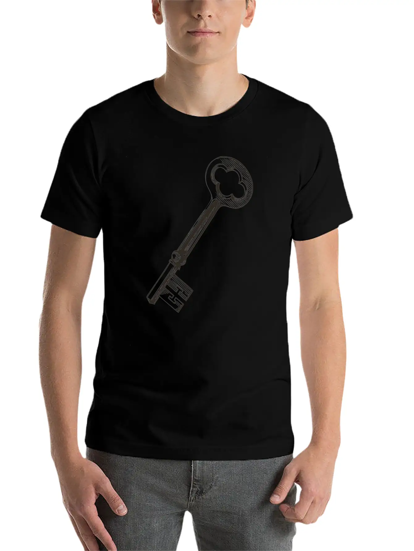 Key Basic Graphic T-Shirt – Daily Comfort In Soft Cotton
