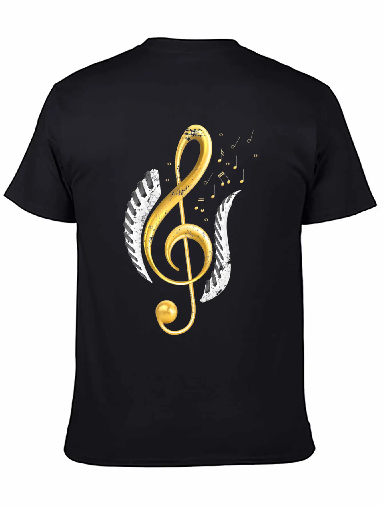 Keyboard Piano Player Treble Clef Pianist Piano Timeless Short Sleeve Tee – Comfy And Minimalist Design