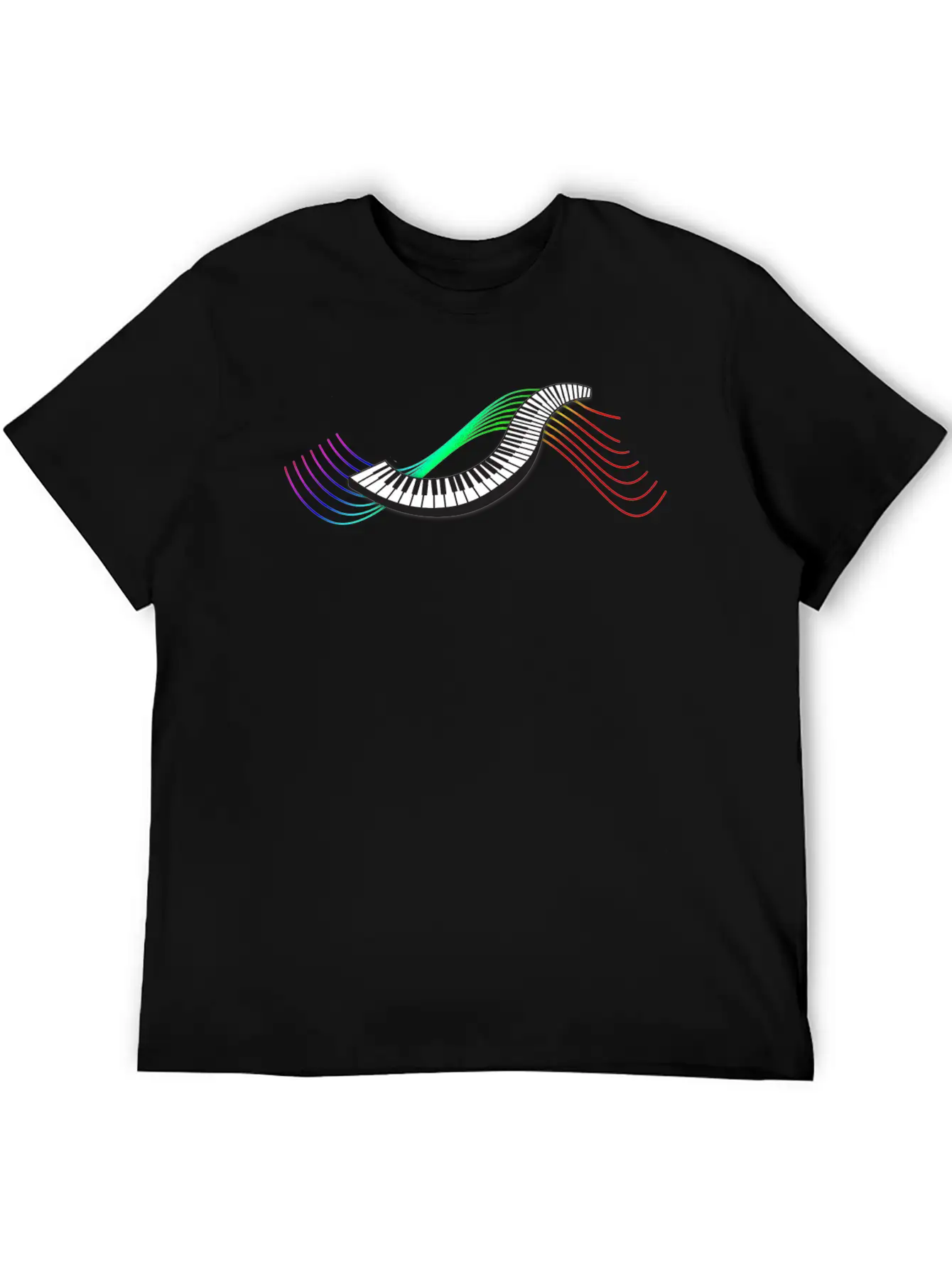 Keyboard/Piano Timeless Short Sleeve Tee – Comfy And Minimalist Design