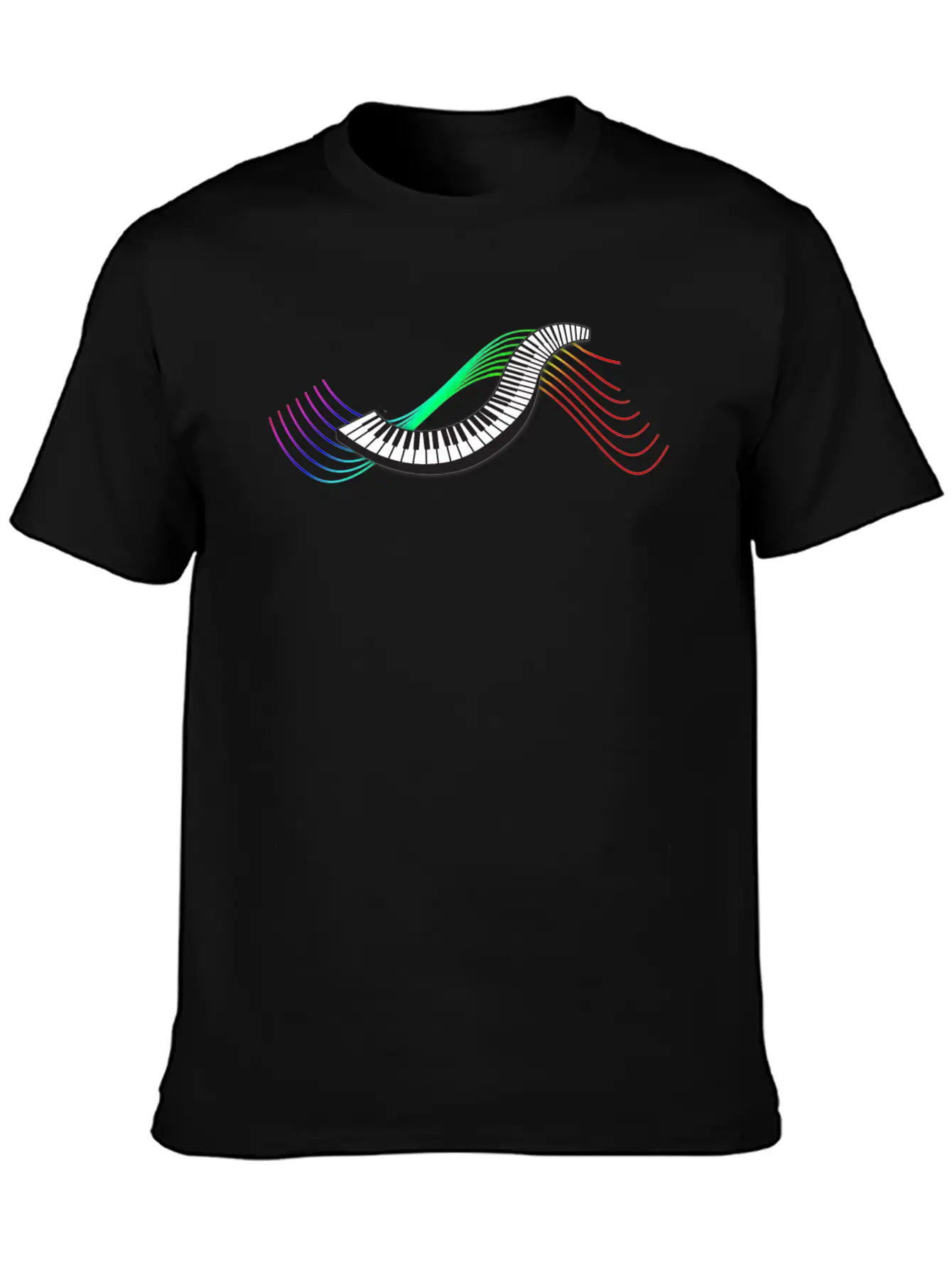 Keyboard/Piano Timeless Short Sleeve Tee – Comfy And Minimalist Design