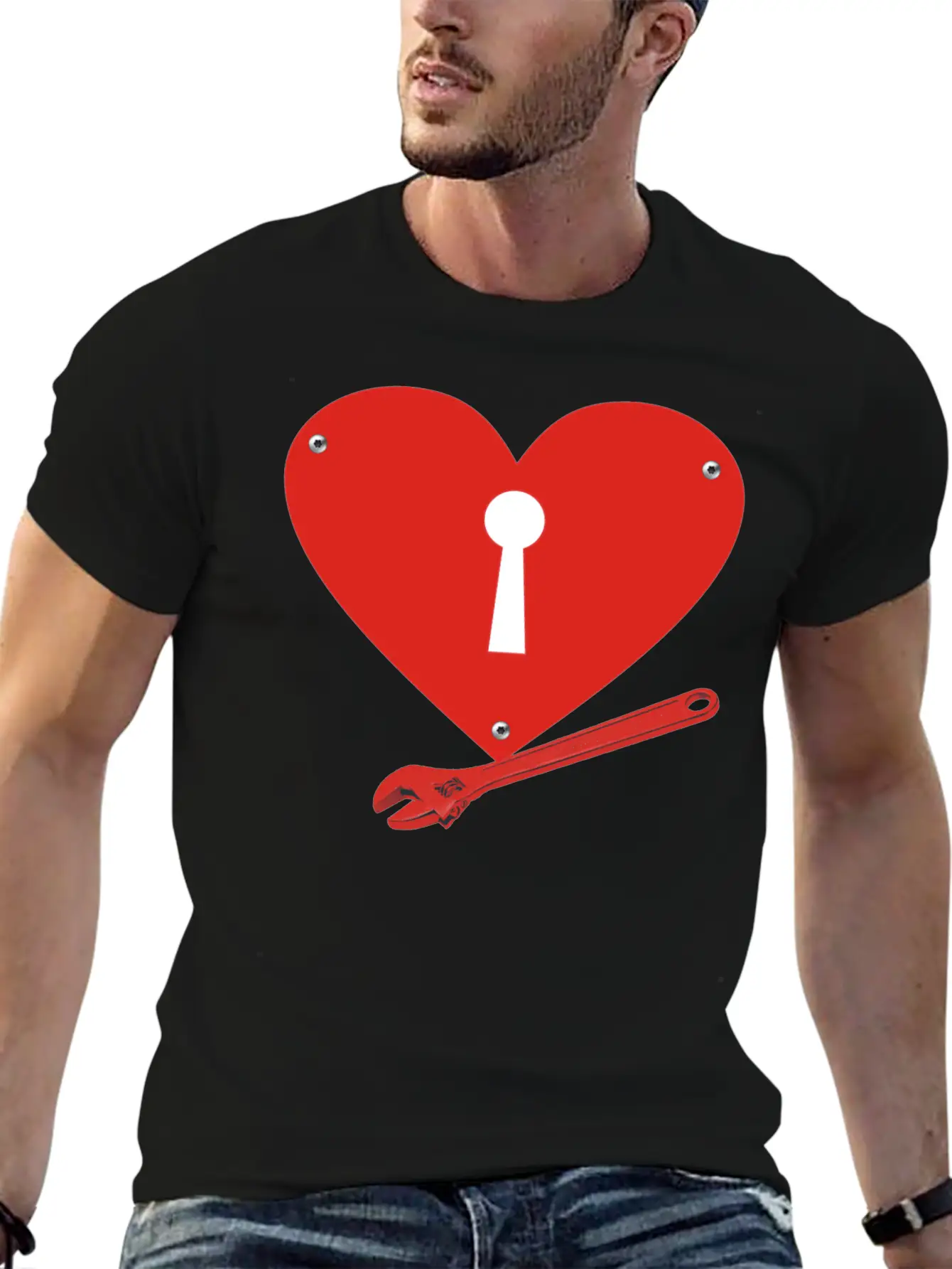 Keyhole Timeless Short Sleeve Tee – Comfy And Minimalist Design