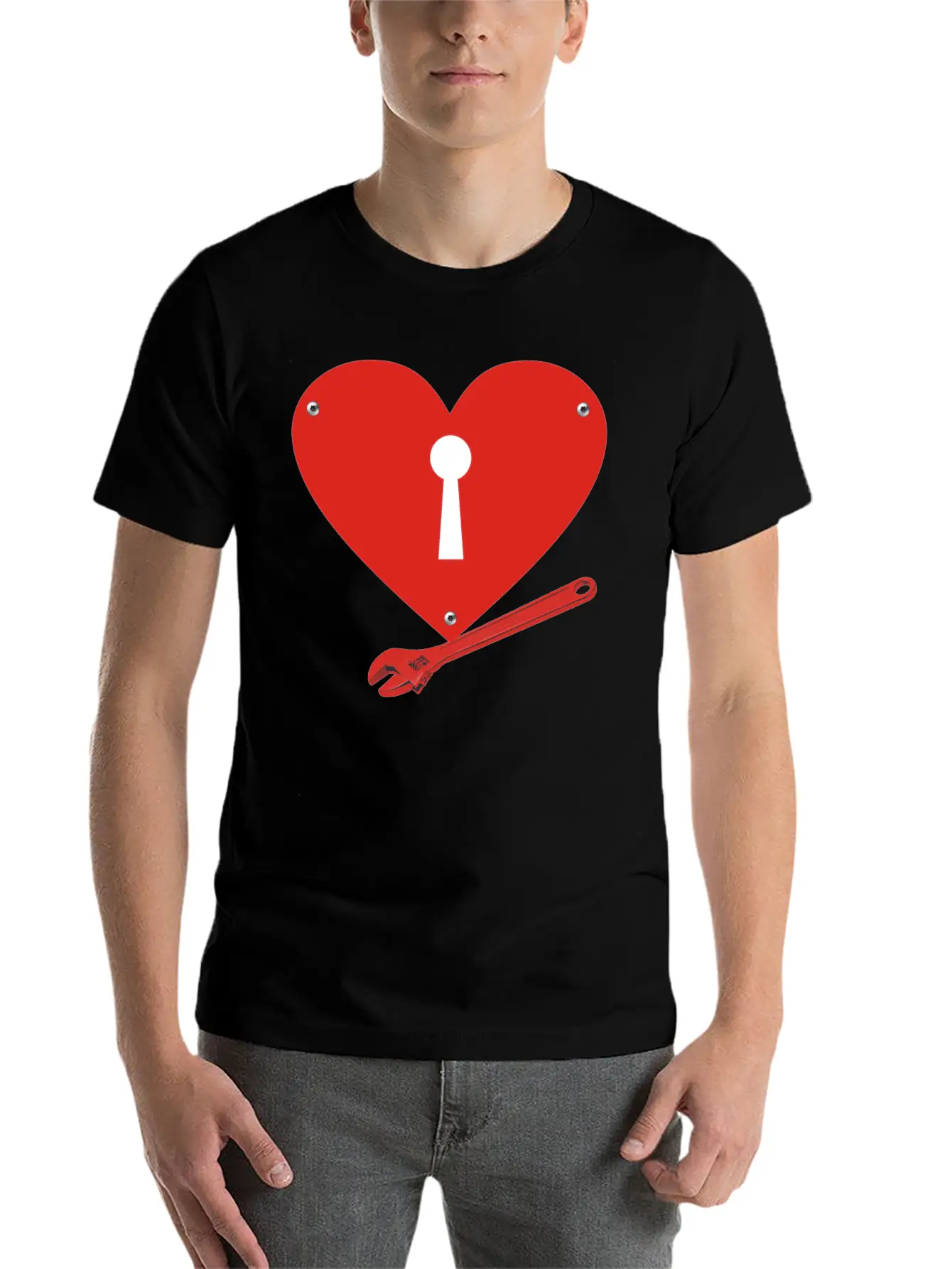 Keyhole Timeless Short Sleeve Tee – Comfy And Minimalist Design