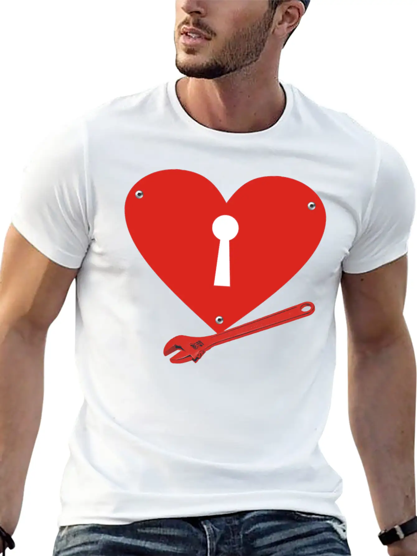 Keyhole Timeless Short Sleeve Tee – Comfy And Minimalist Design