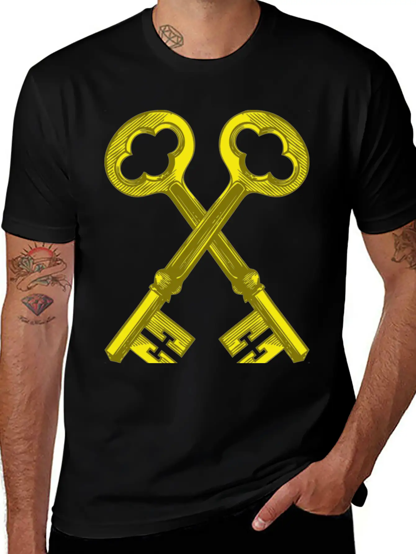 Keys Stylish Everyday T-Shirt – Unisex Basic Cotton Tee