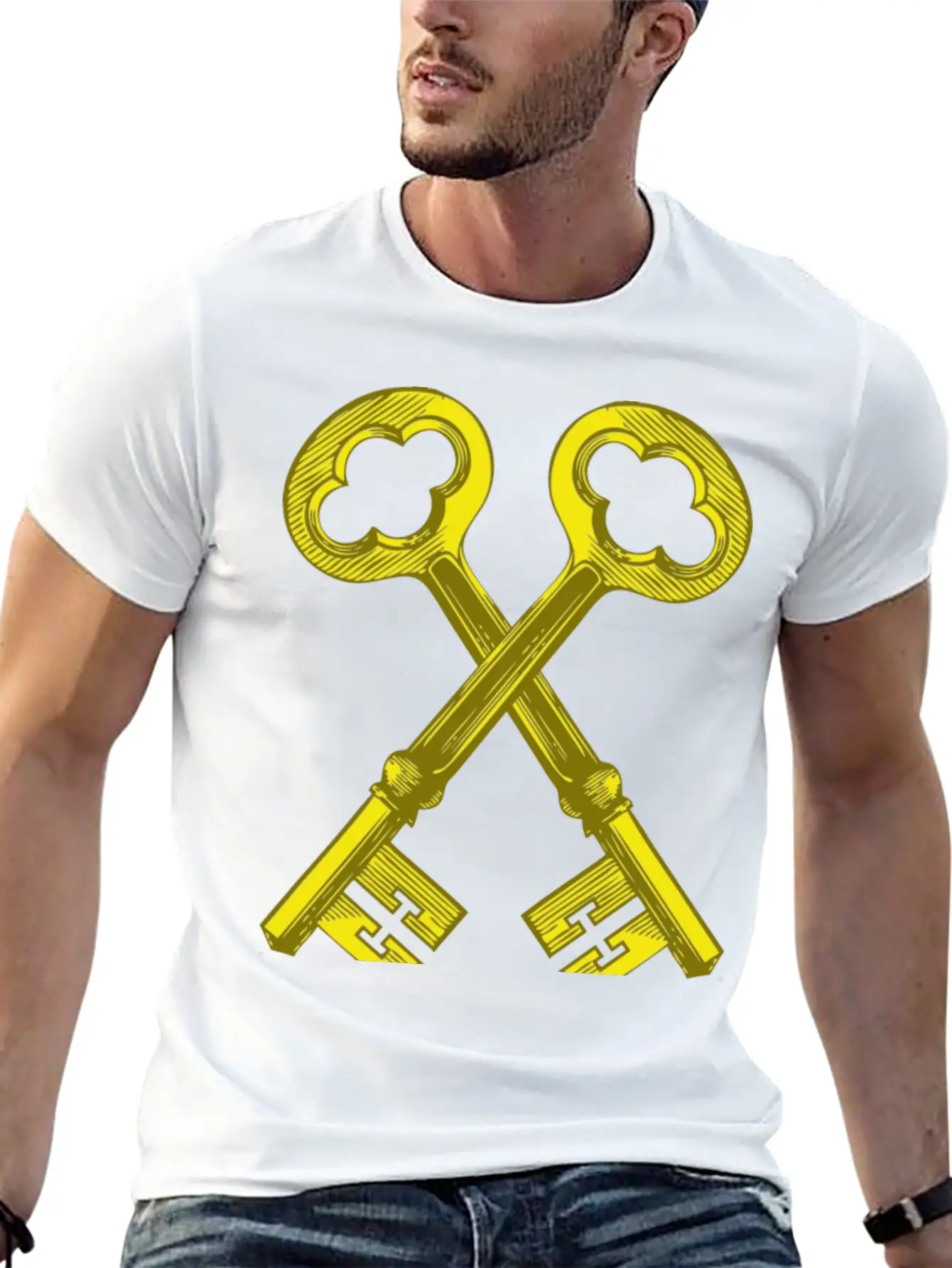 Keys Stylish Everyday T-Shirt – Unisex Basic Cotton Tee