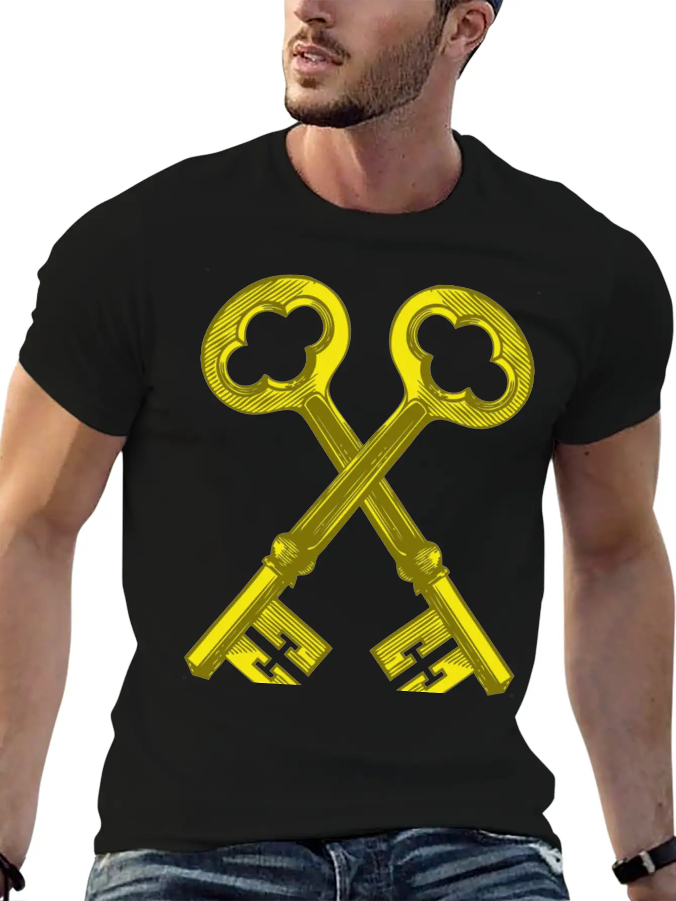 Keys Stylish Everyday T-Shirt – Unisex Basic Cotton Tee