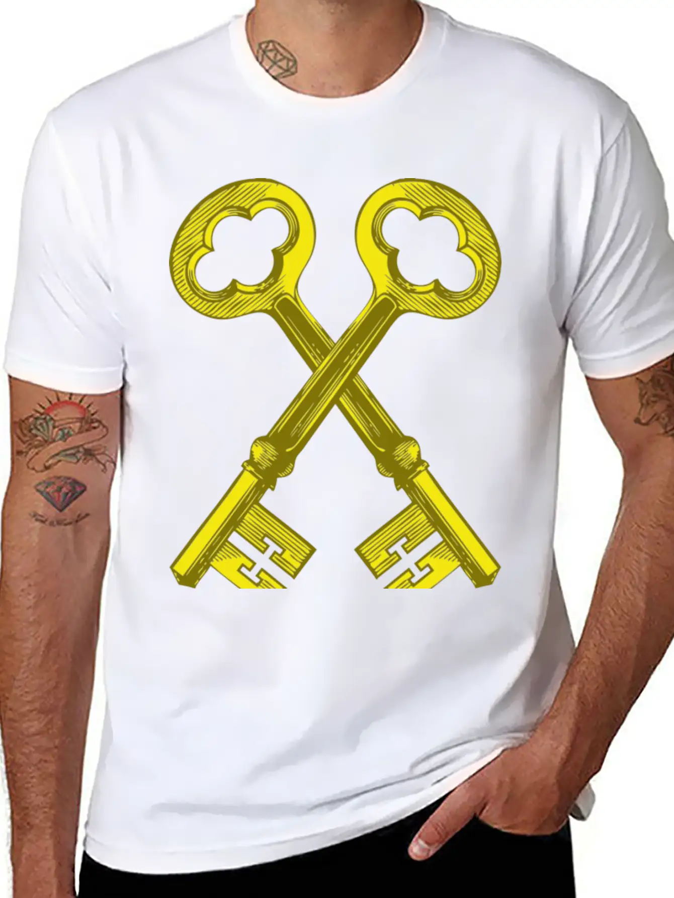 Keys Stylish Everyday T-Shirt – Unisex Basic Cotton Tee