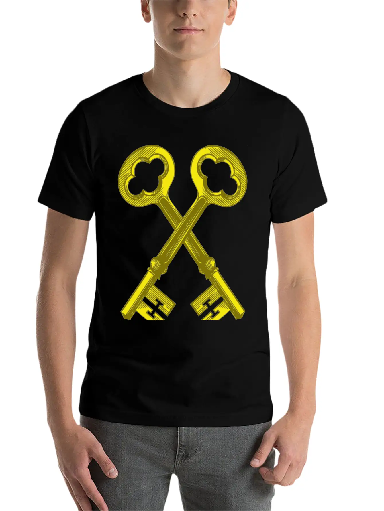 Keys Stylish Everyday T-Shirt – Unisex Basic Cotton Tee