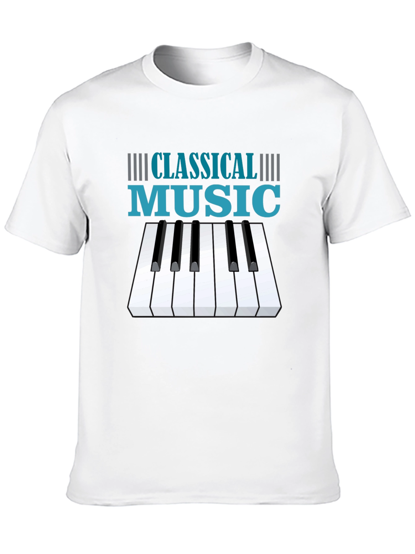 Classical Music Piano Keys T-Shirt