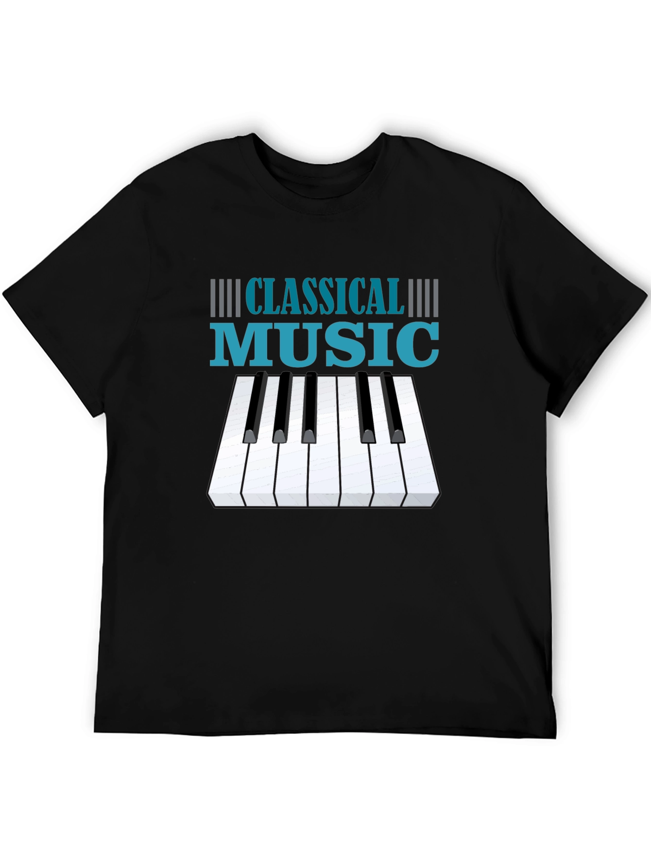 Classical Music Piano Keys T-Shirt