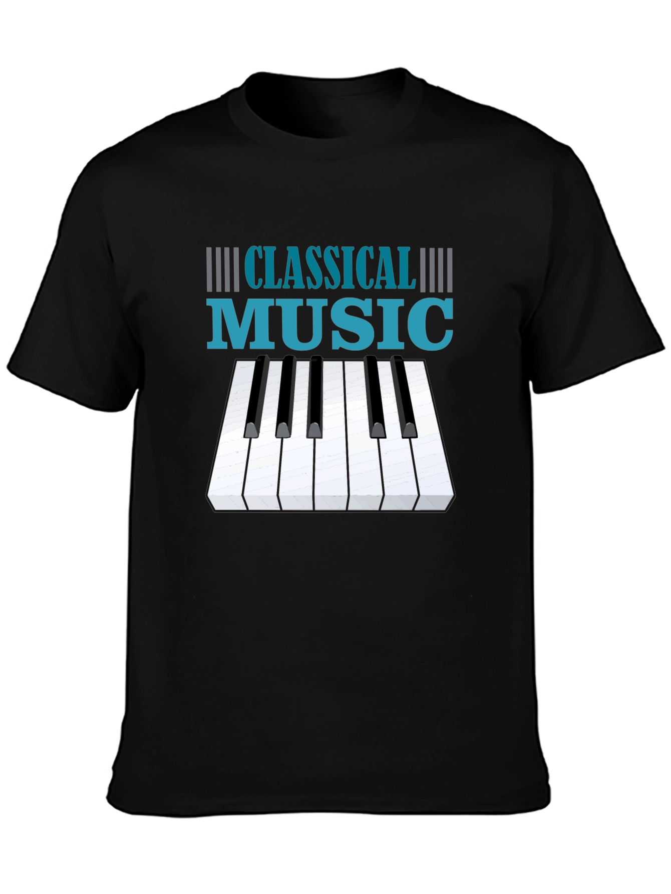 Classical Music Piano Keys T-Shirt