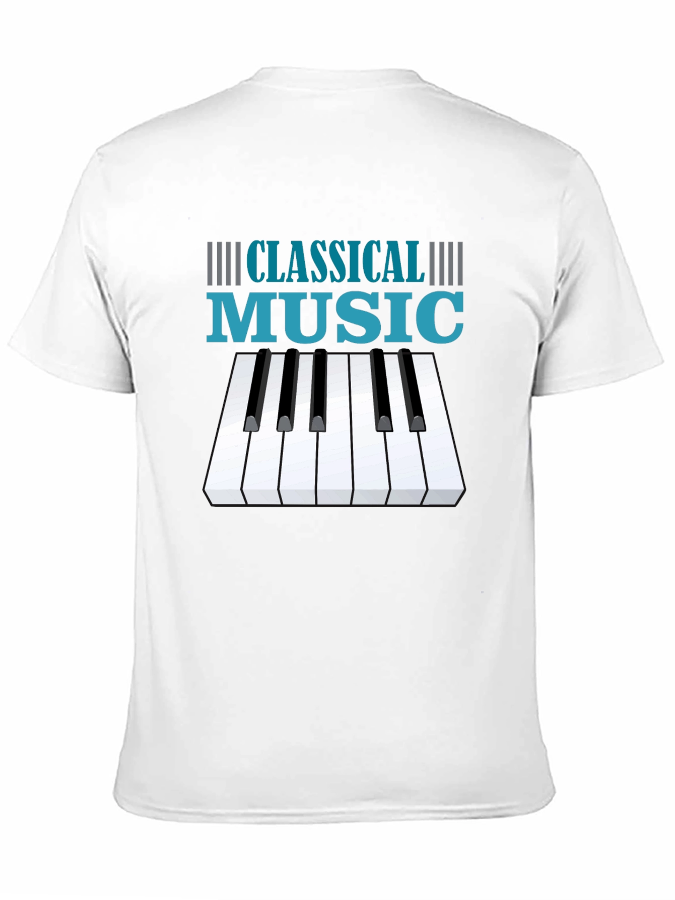Classical Music Piano Keys T-Shirt