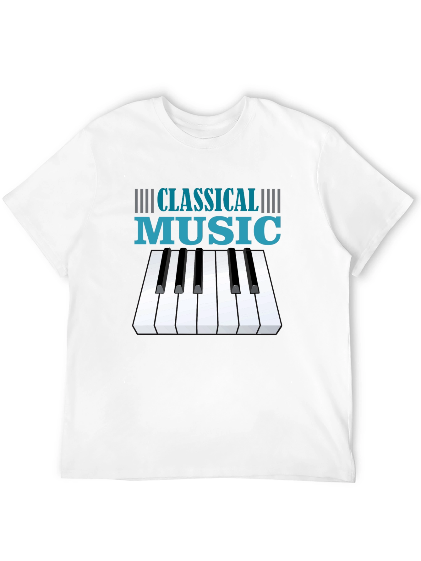 Classical Music Piano Keys T-Shirt