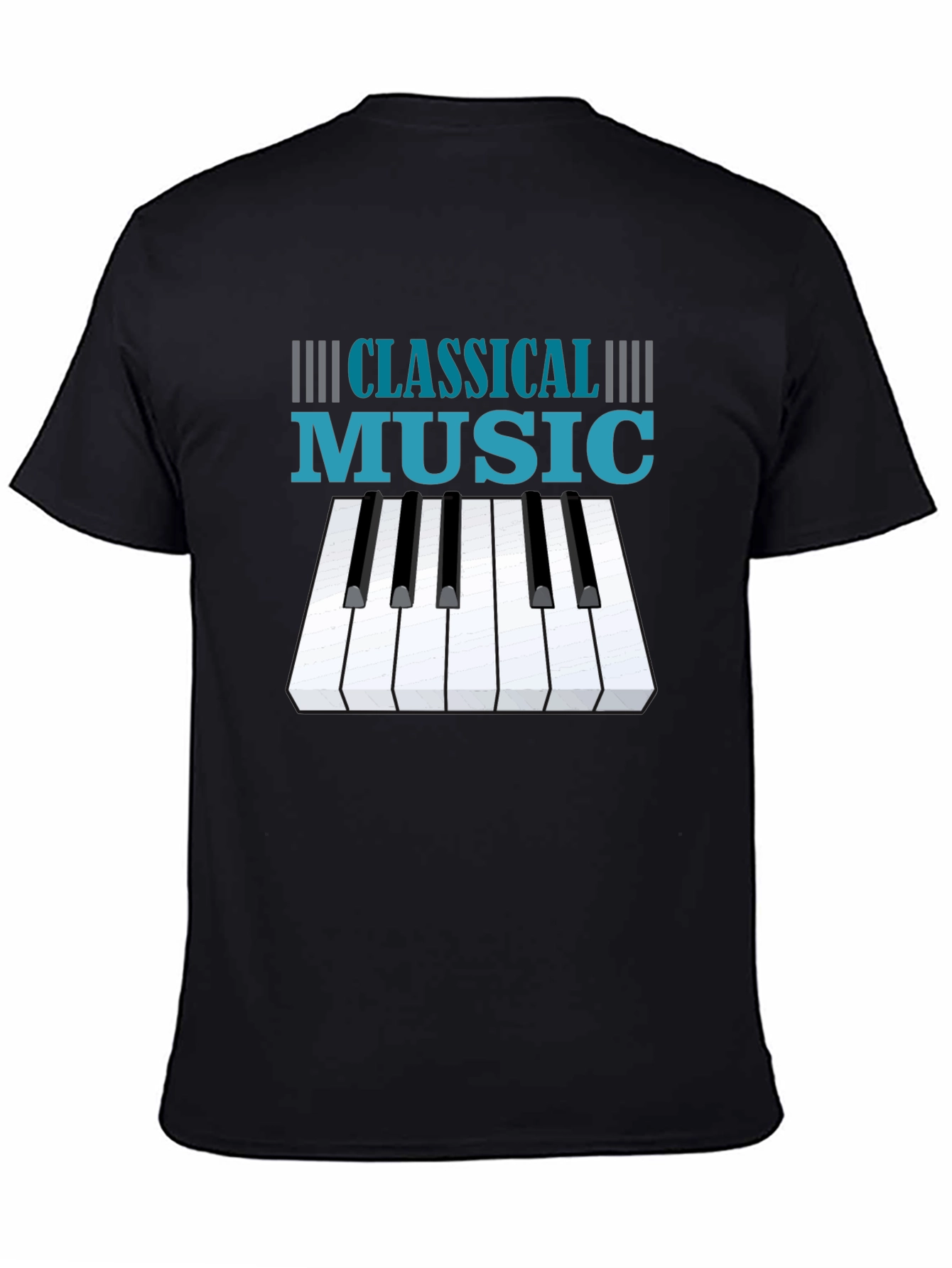 Classical Music Piano Keys T-Shirt