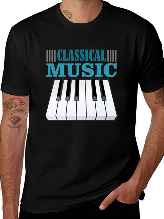 Classical Music Piano Keys T-Shirt