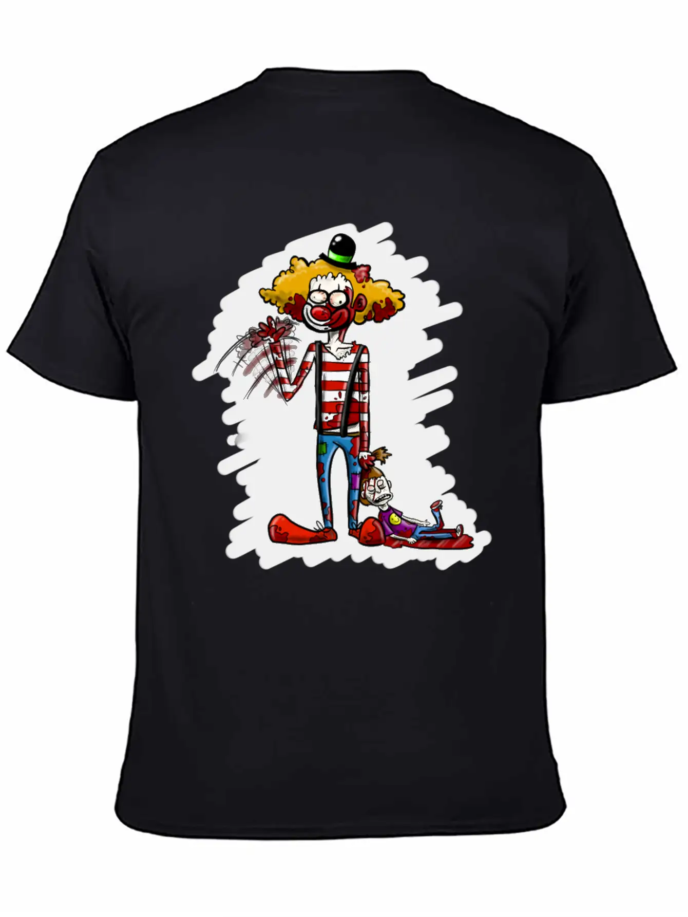 Killer Clown Stylish Everyday T-Shirt – Unisex Basic Cotton Tee