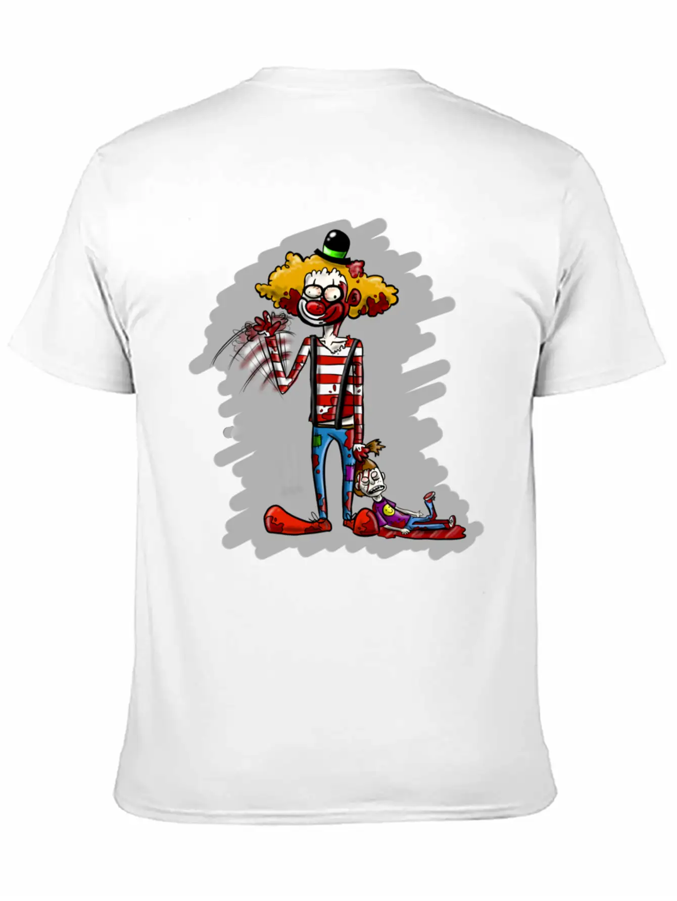 Killer Clown Stylish Everyday T-Shirt – Unisex Basic Cotton Tee