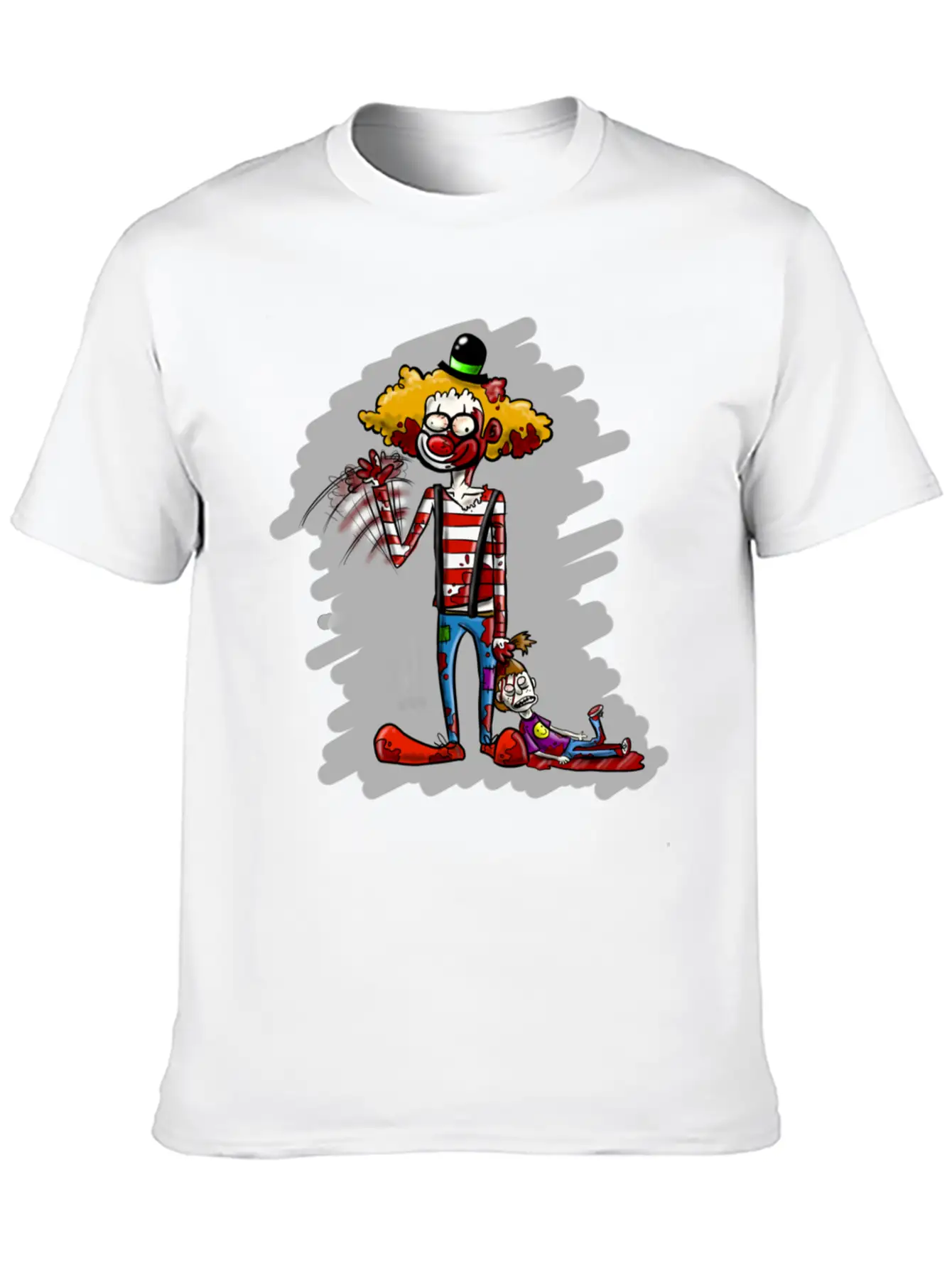 Killer Clown Stylish Everyday T-Shirt – Unisex Basic Cotton Tee