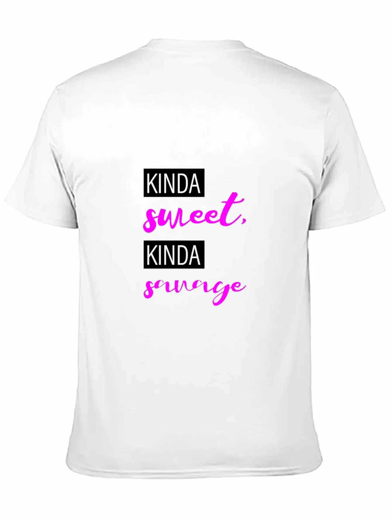 Kinda Sweet, Kinda Savage 3 Stylish Everyday T-Shirt – Unisex Basic Cotton Tee