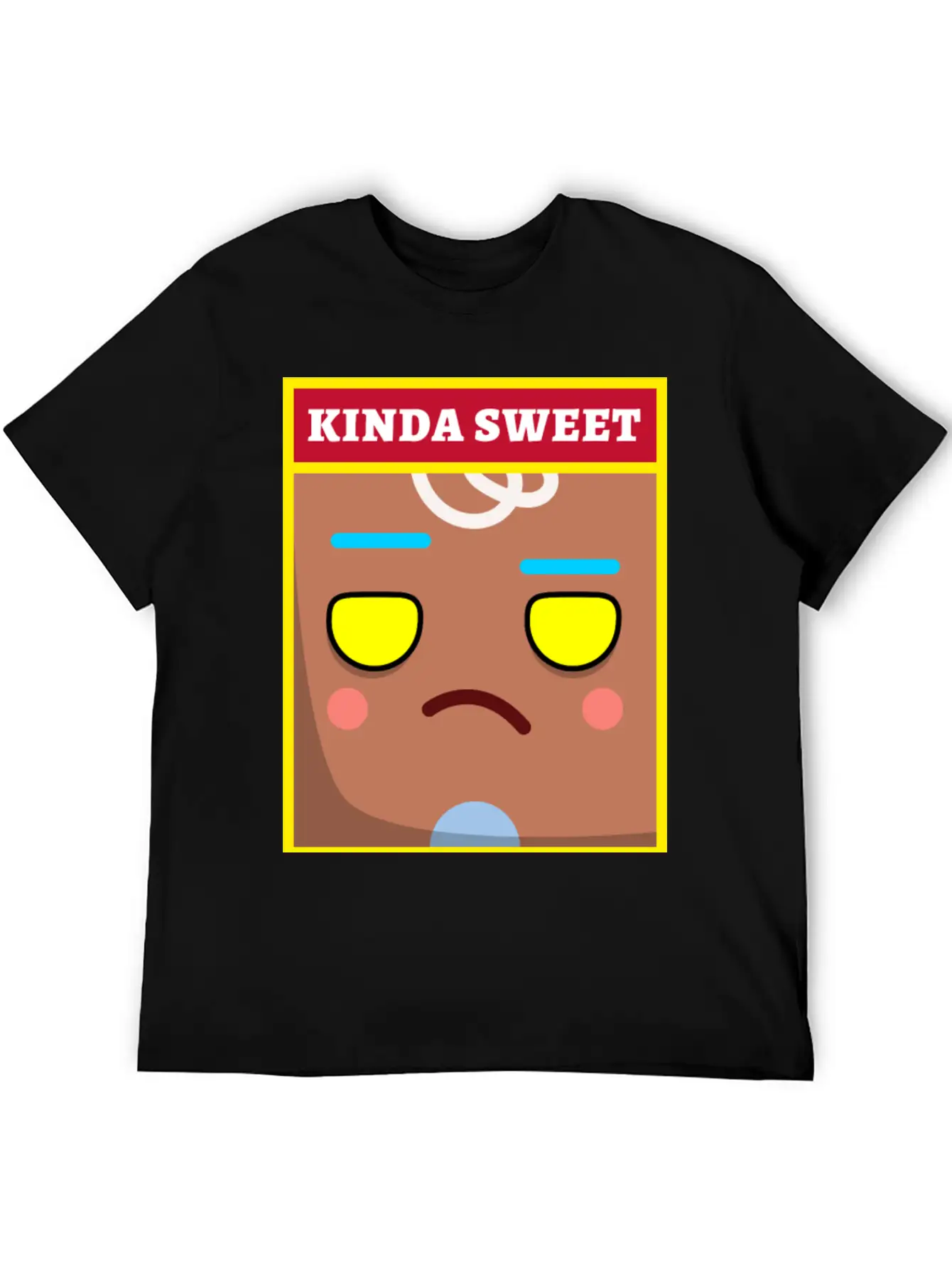 KINDA SWEET MOSTLY SARCASTIC - Funny, Sarcastic Timeless Short Sleeve Tee – Comfy And Minimalist Design