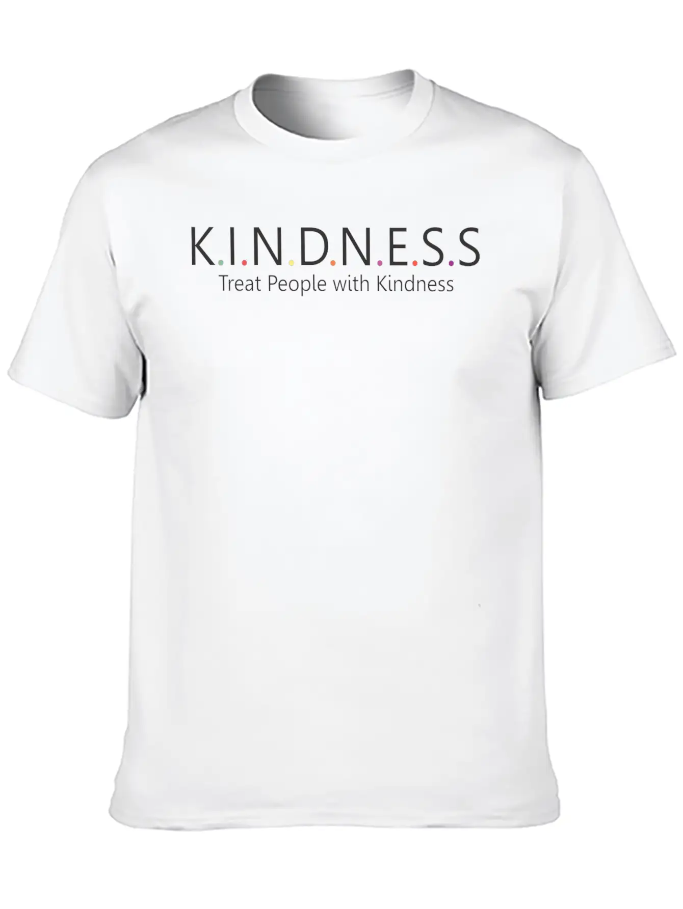 Kindness Basic Graphic T-Shirt – Daily Comfort In Soft Cotton