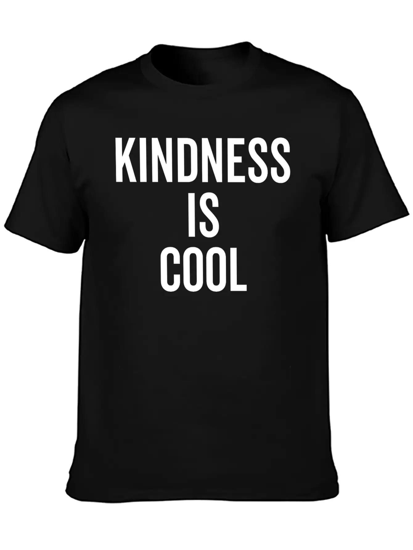 Kindness Is Cool Timeless Short Sleeve Tee – Comfy And Minimalist Design