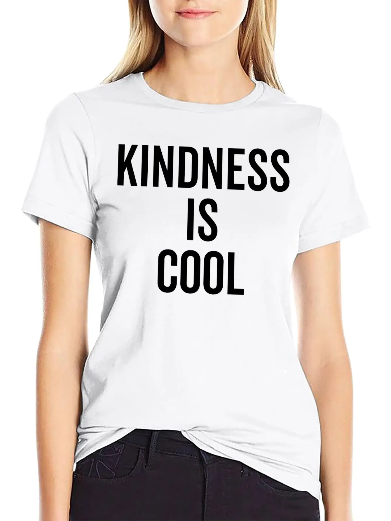 Kindness Is Cool Timeless Short Sleeve Tee – Comfy And Minimalist Design