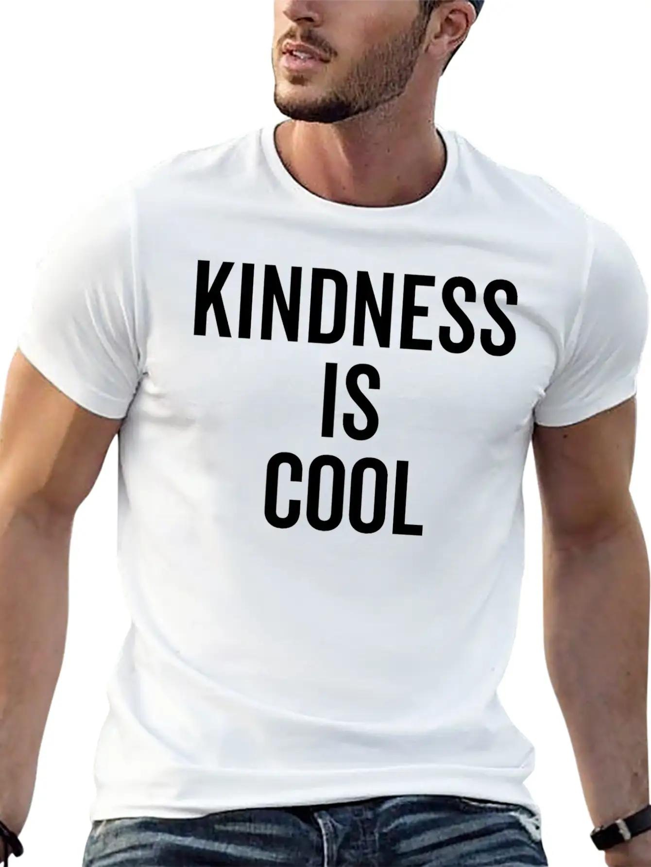 Kindness Is Cool Timeless Short Sleeve Tee – Comfy And Minimalist Design