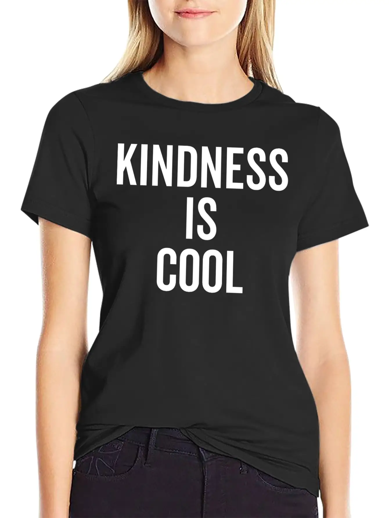 Kindness Is Cool Timeless Short Sleeve Tee – Comfy And Minimalist Design