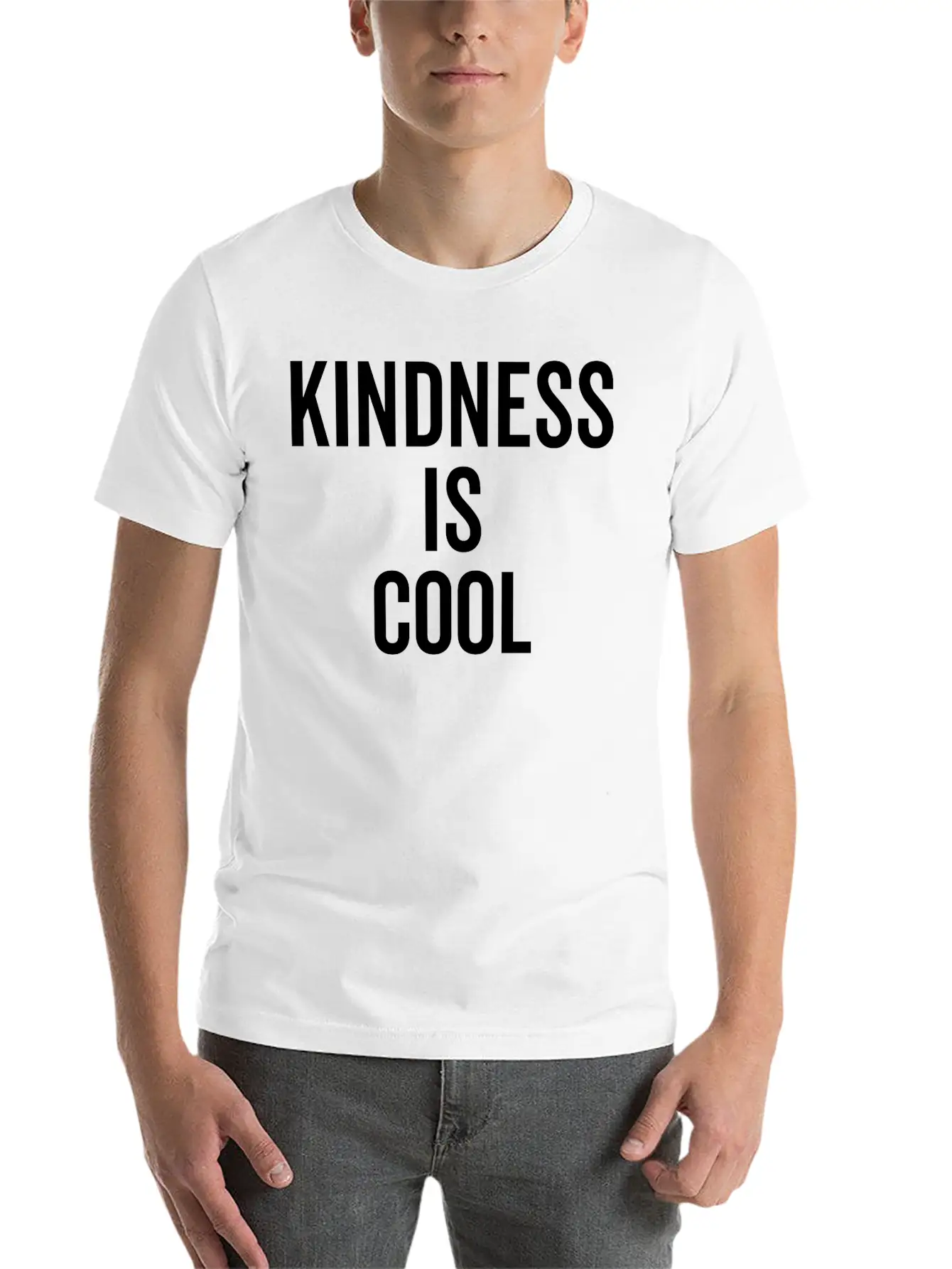 Kindness Is Cool Timeless Short Sleeve Tee – Comfy And Minimalist Design