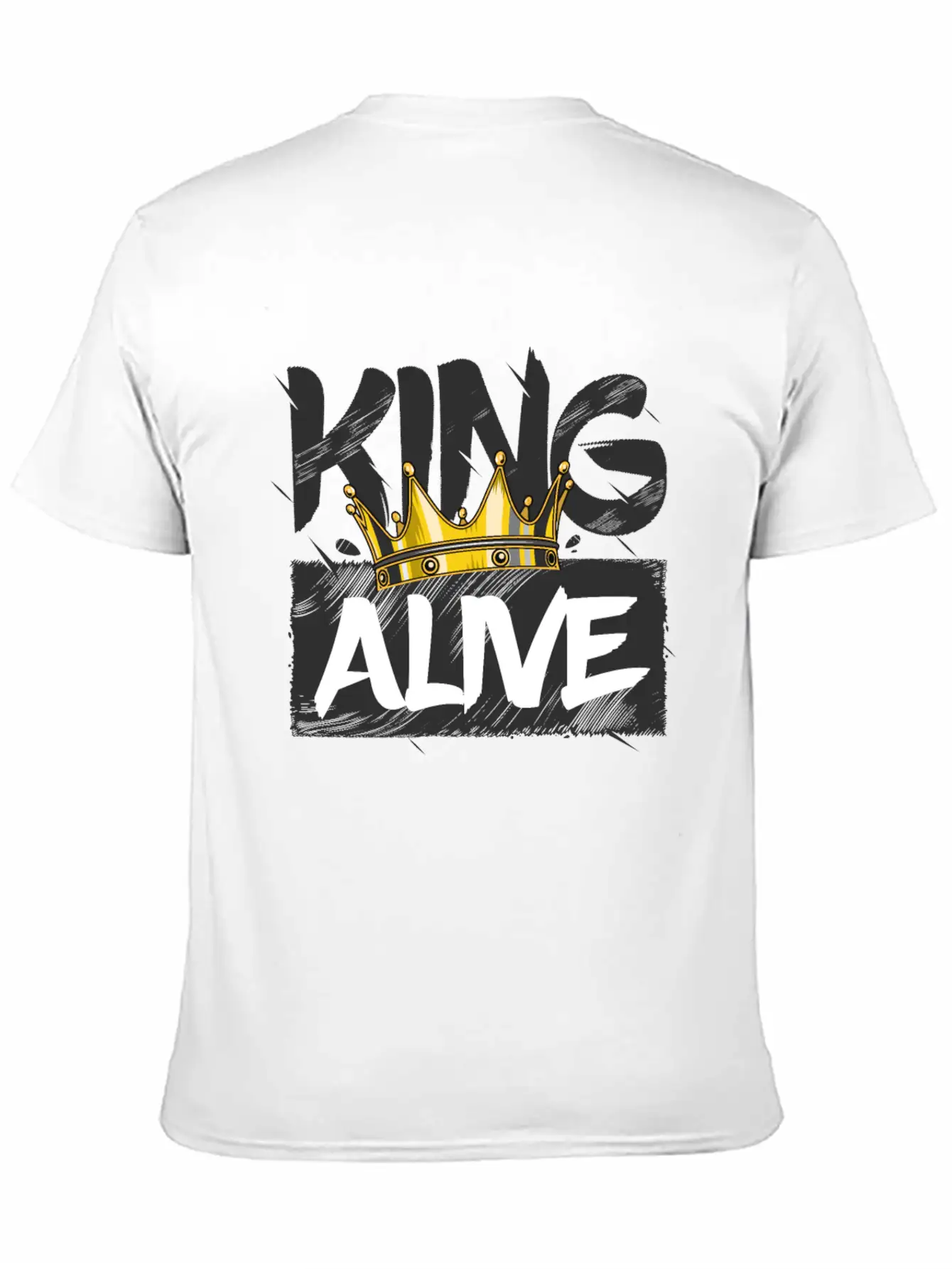 King Alive Basic Graphic T-Shirt – Daily Comfort In Soft Cotton