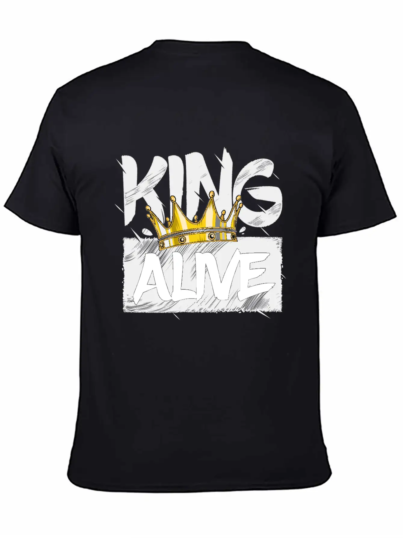 King Alive Basic Graphic T-Shirt – Daily Comfort In Soft Cotton