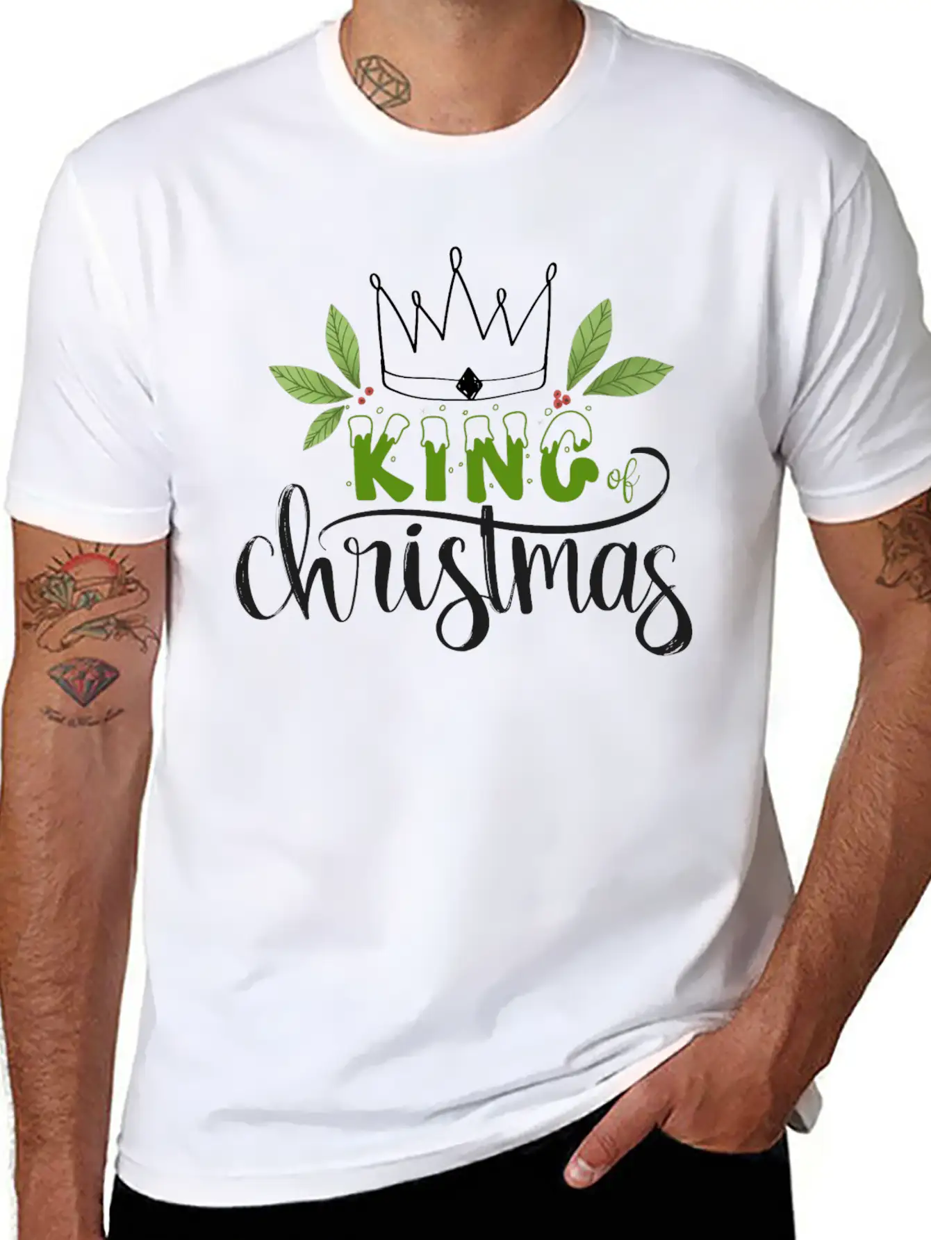 King Comfortable Minimalist Graphic Tee – Summer Style Essential