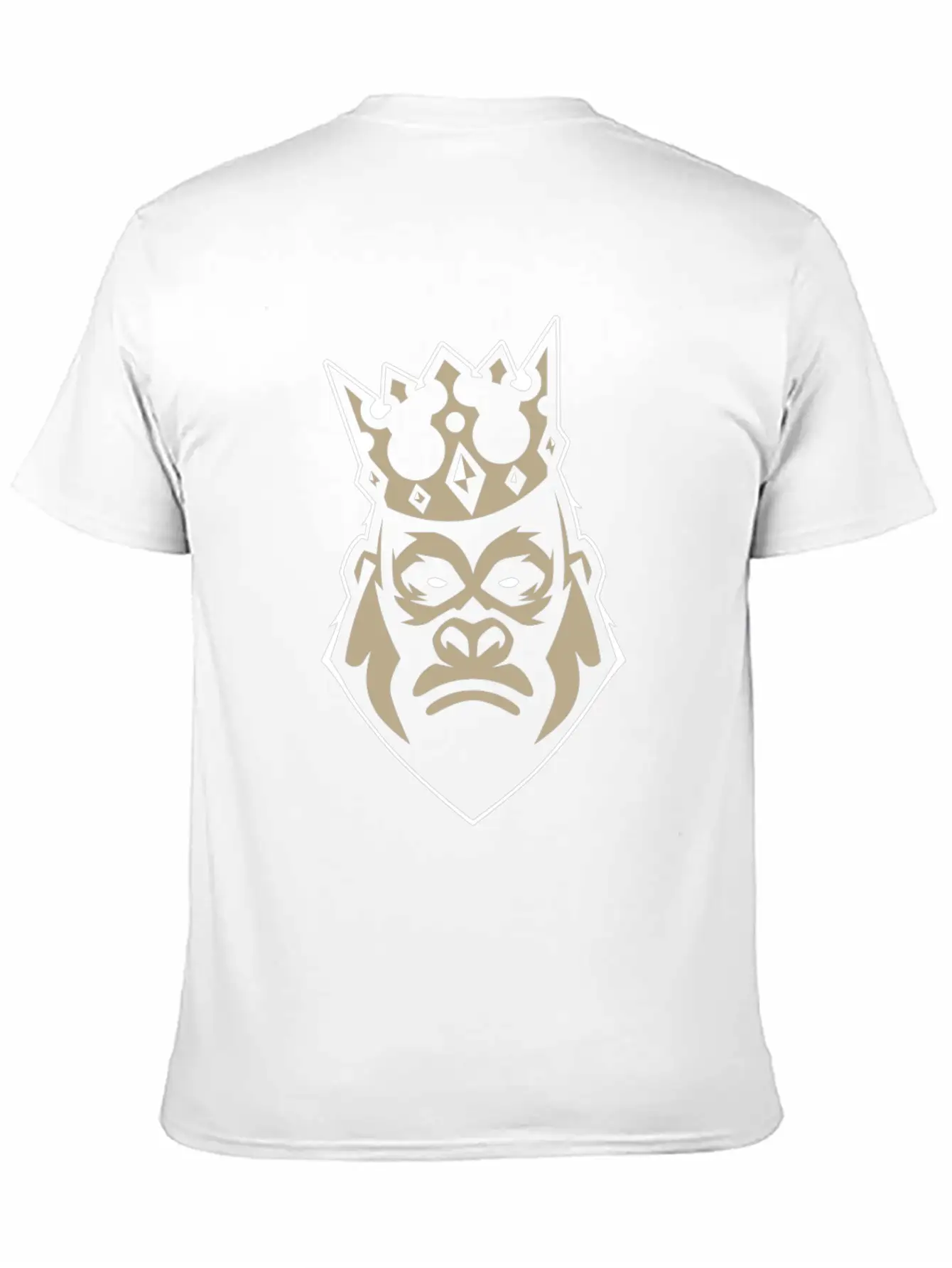 King Gorilla Silverback Monkey Ape Gift Basic Graphic T-Shirt – Daily Comfort In Soft Cotton
