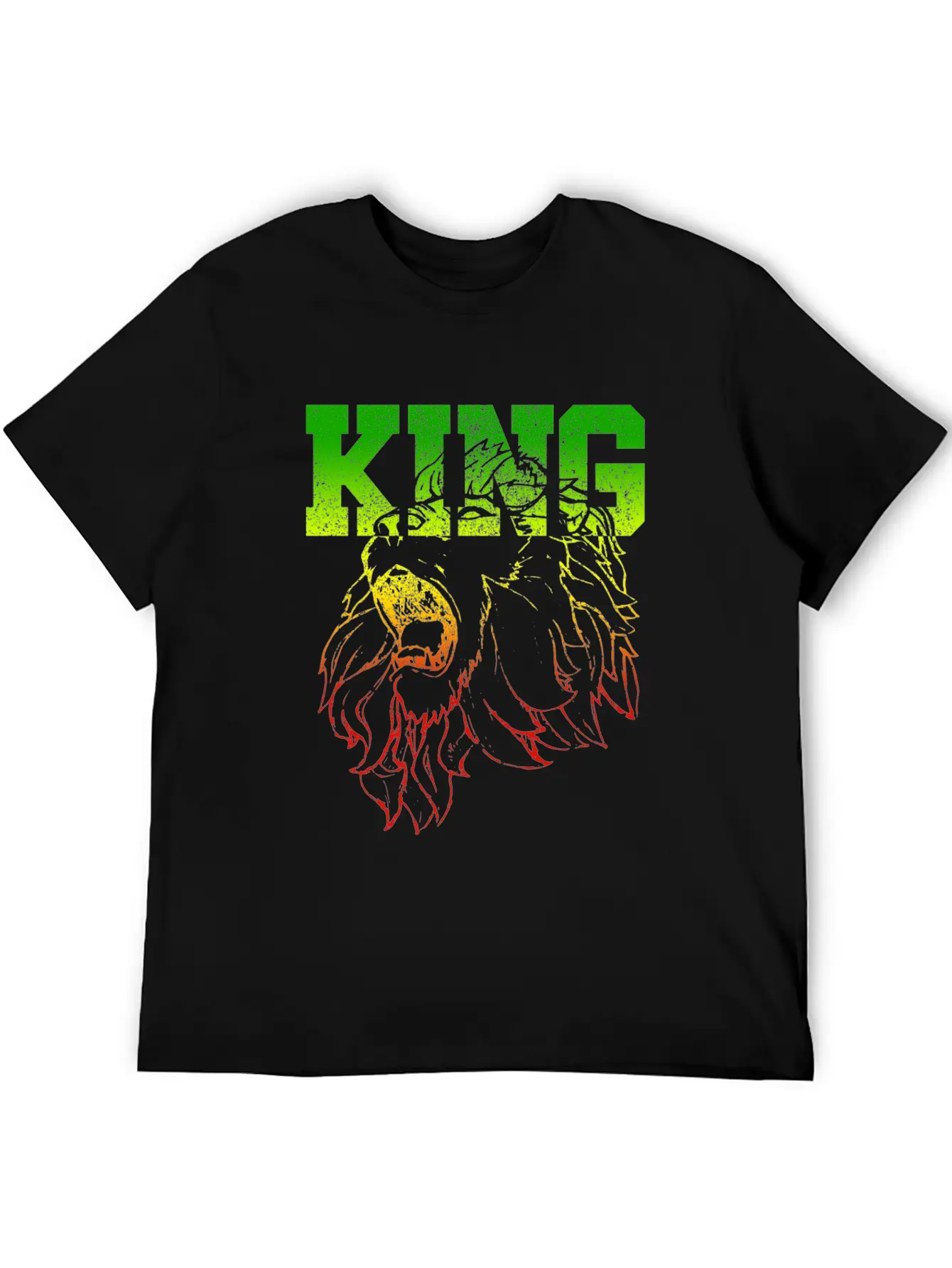 KING - Lion Of Judah Comfortable Minimalist Graphic Tee – Summer Style Essential