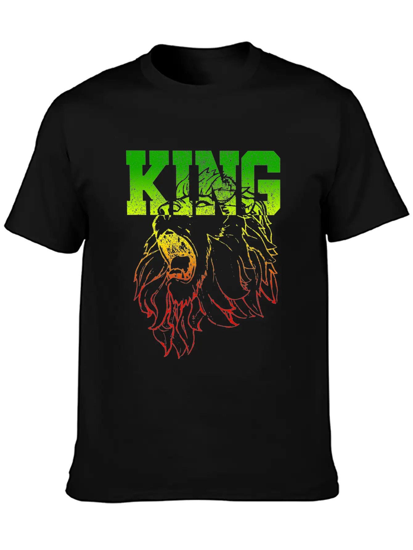 KING - Lion Of Judah Comfortable Minimalist Graphic Tee – Summer Style Essential