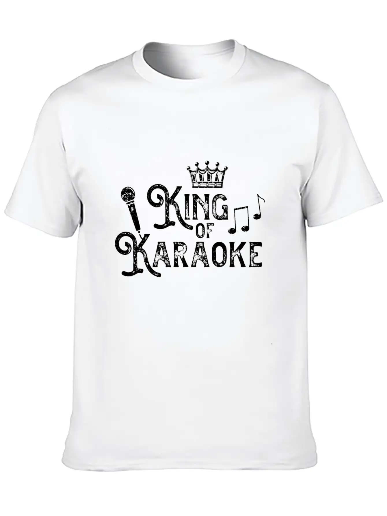King Of Karaoke Singing Music Microphone Mic Gift Comfortable Minimalist Graphic Tee – Summer Style Essential